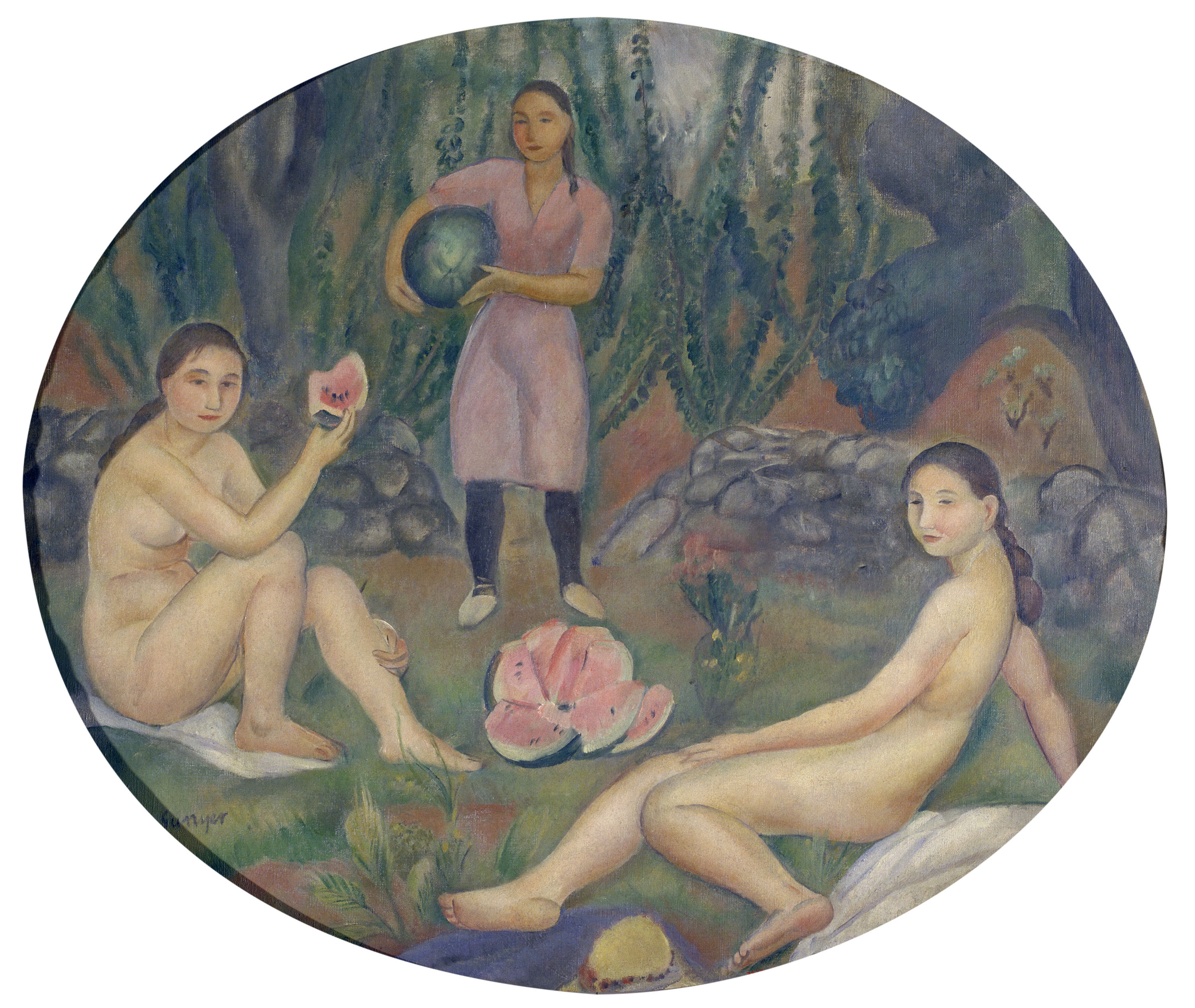 image for: Joaquim Sunyer - La síndria - Cap a 1920