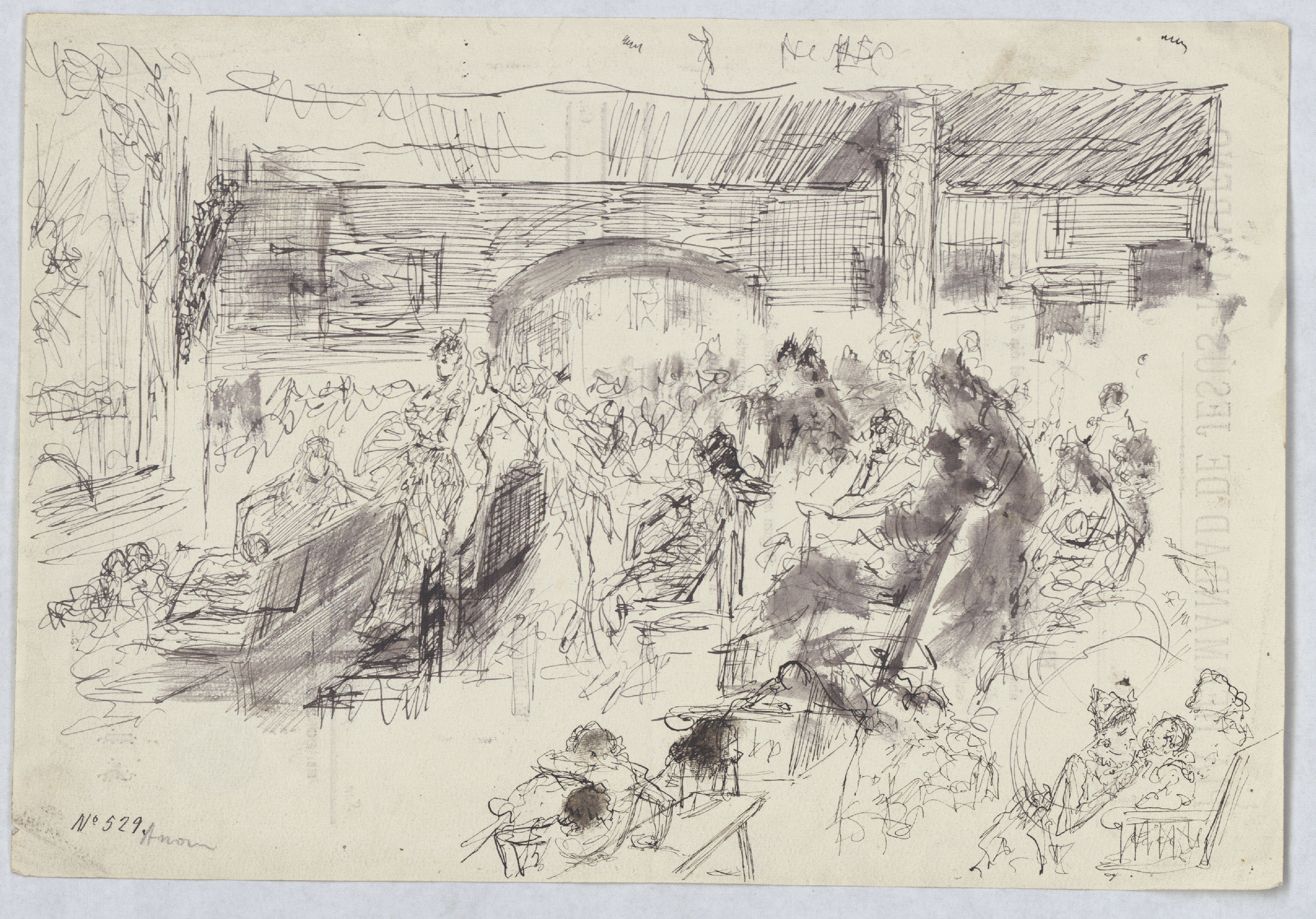 image for: Josep Llovera - Cafè concert - Cap a 1882