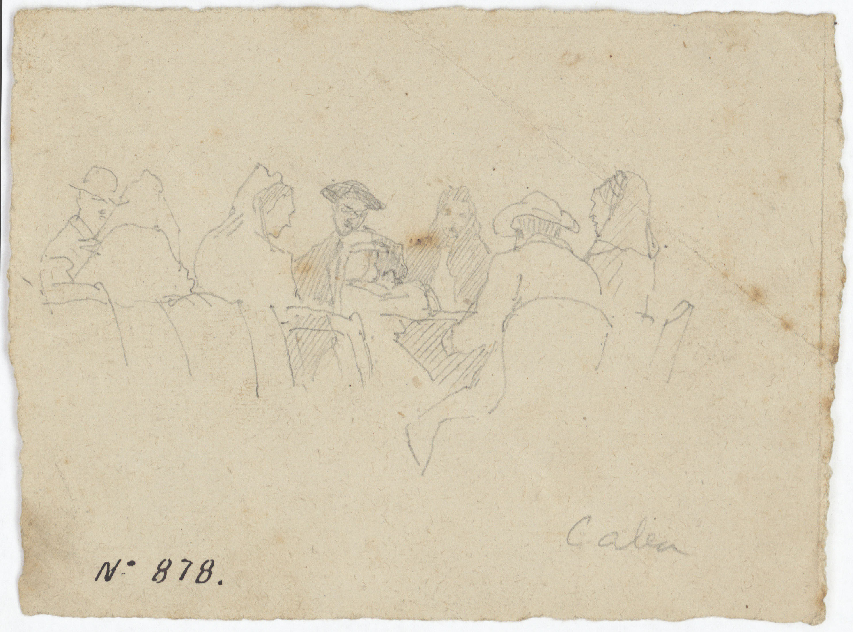 image for: Antoni Caba - Tertúlia - Cap a 1860-1870