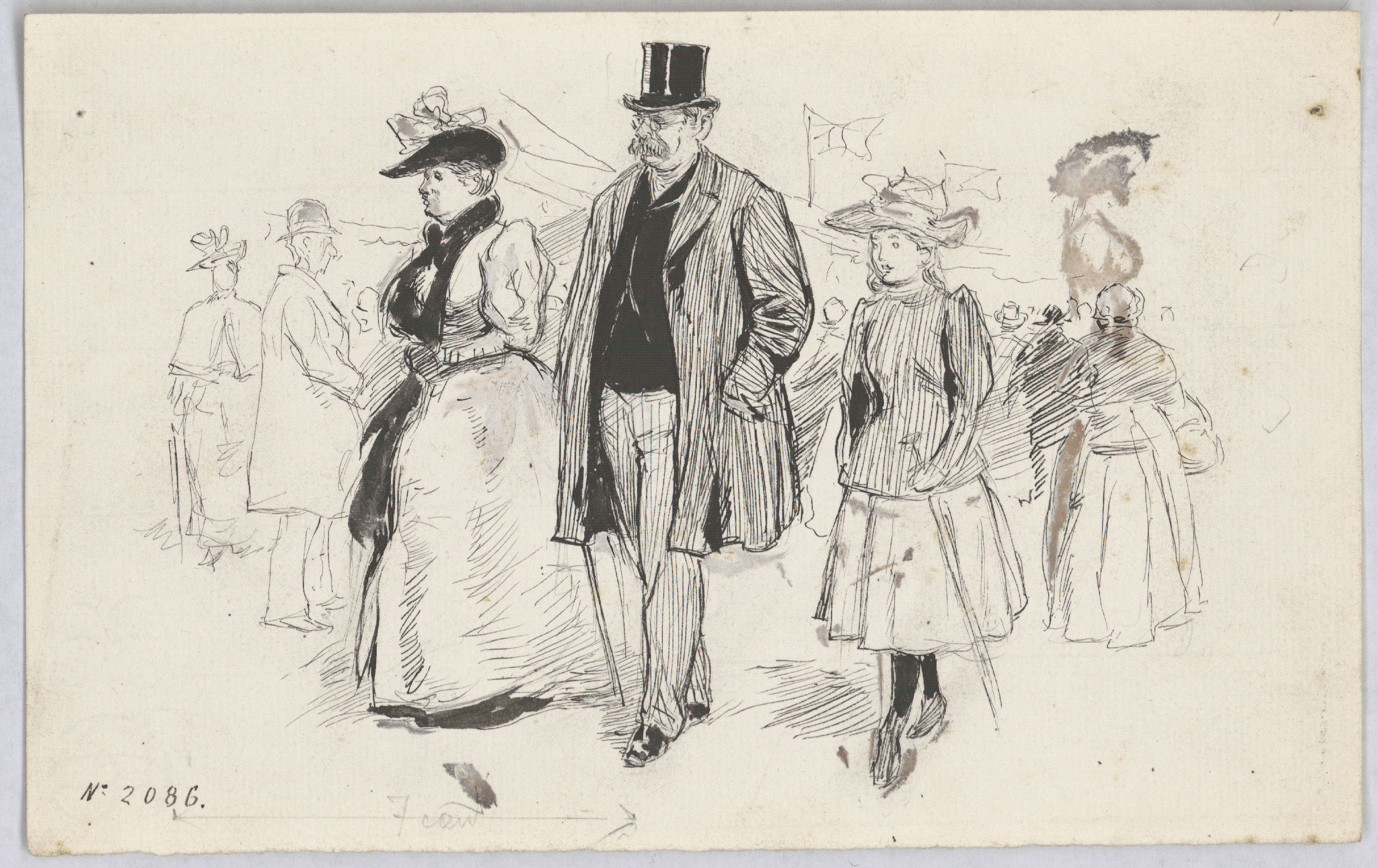 image for: Josep Lluís Pellicer - Passeig de Nimes - Cap a 1889