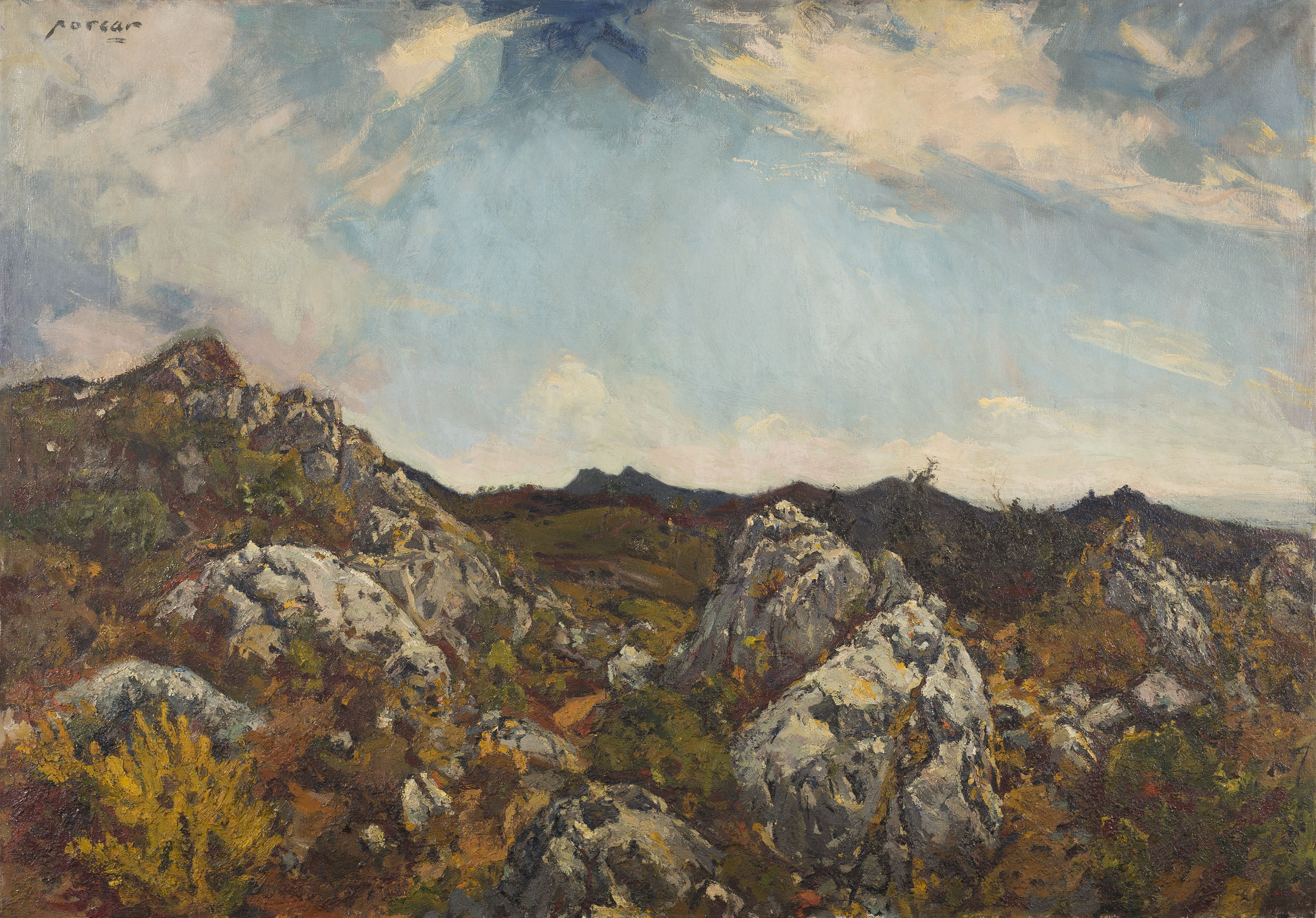 image for: Joan Baptista Porcar - Crestes triàsiques - Cap a 1953