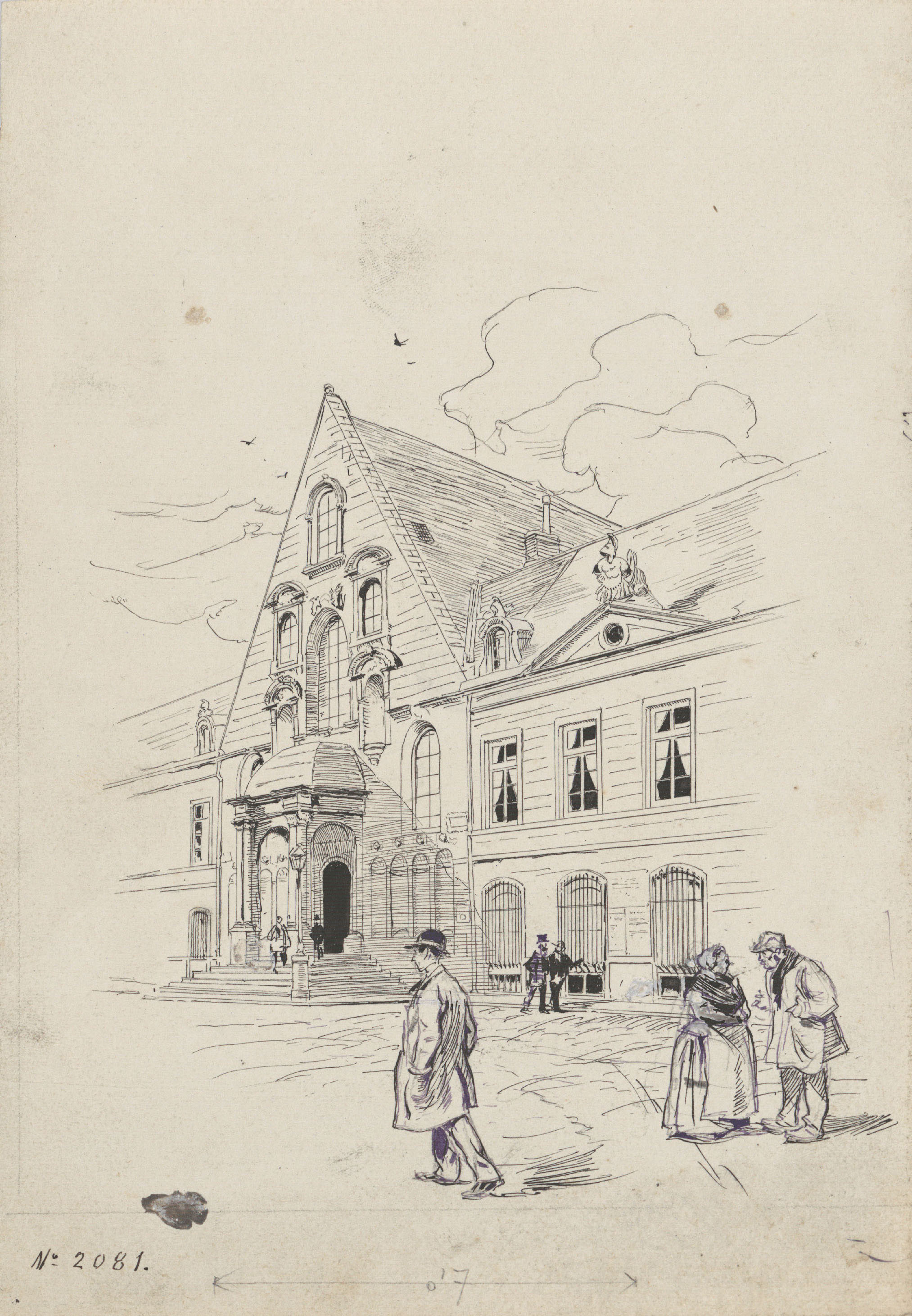 image for: Josep Lluís Pellicer - Vista de Dijon - Cap a 1889