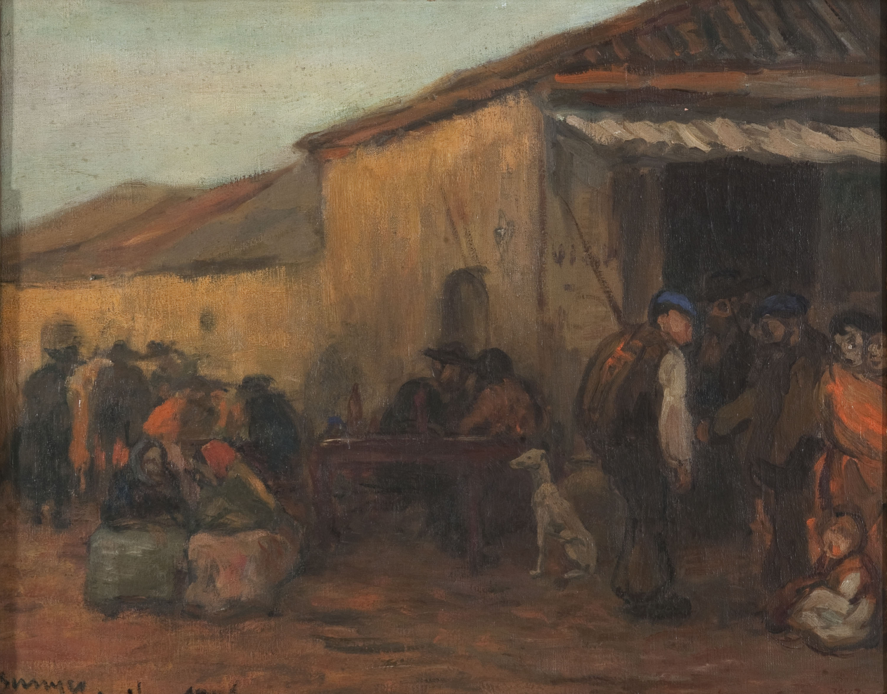 image for: Joaquim Sunyer - Àvila - Àvila, 1906