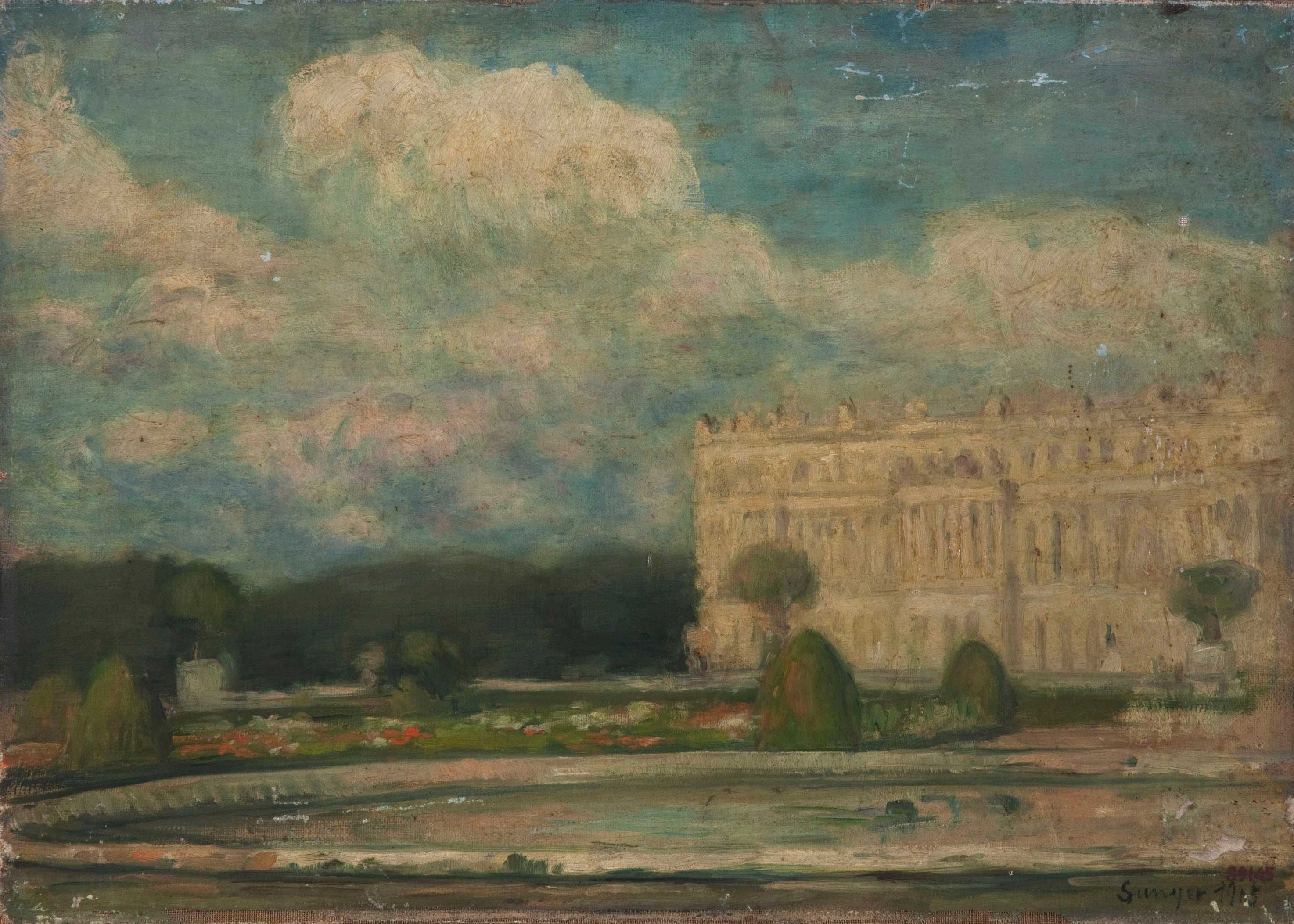 image for: Joaquim Sunyer - Les Tuleries - París, 1905
