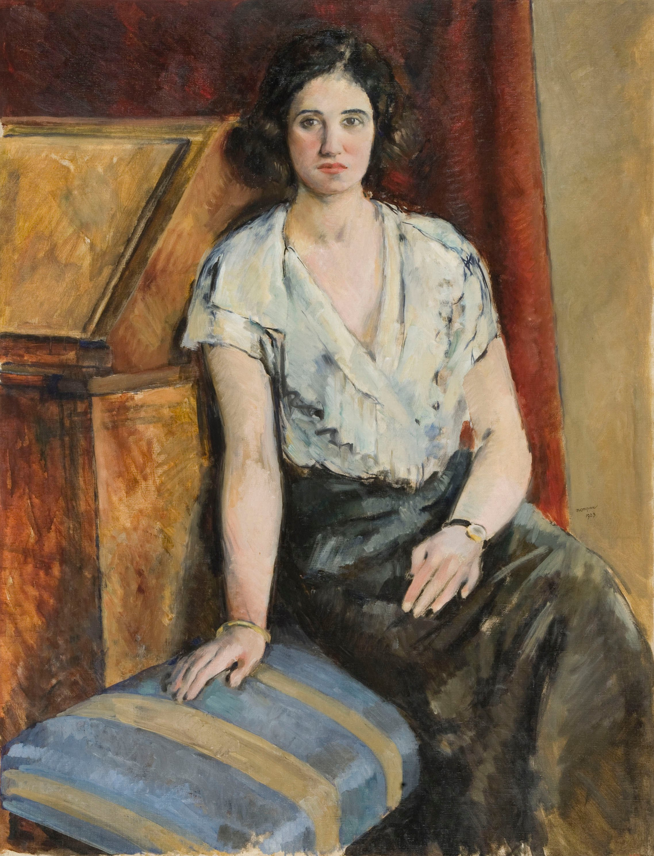 image for: Josep Mompou - Retrat de dona - 1923