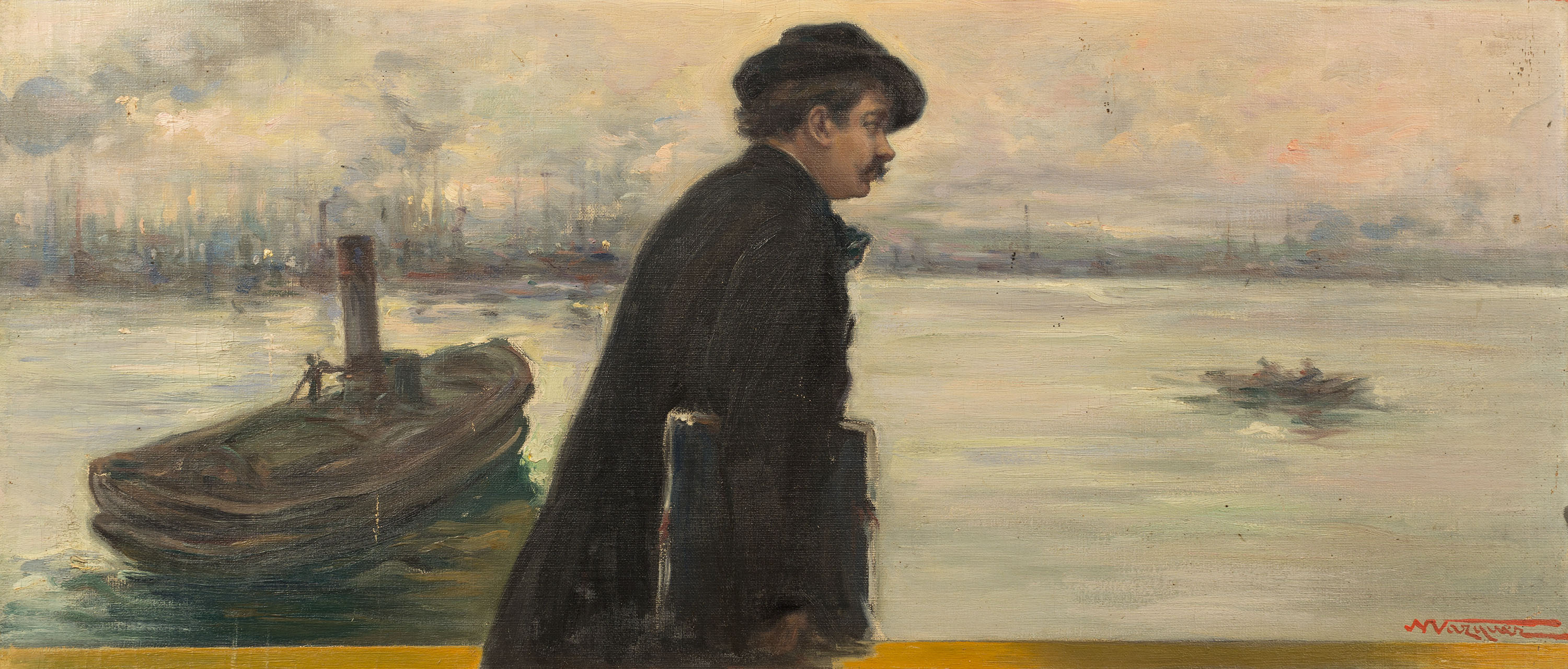 image for: Nicanor Vázquez - Autoretrat - Cap a 1915-1920