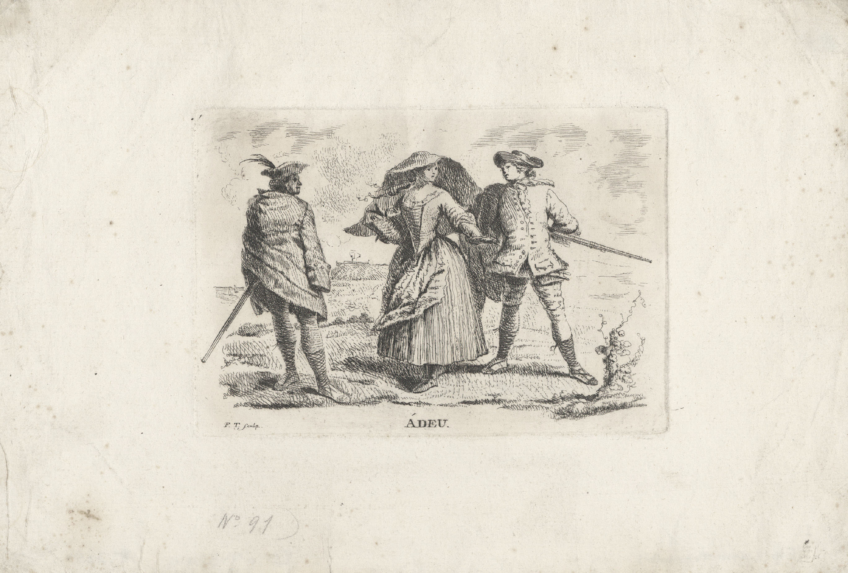 image for: Francesc Tramulles - Adéu - Cap a 1764