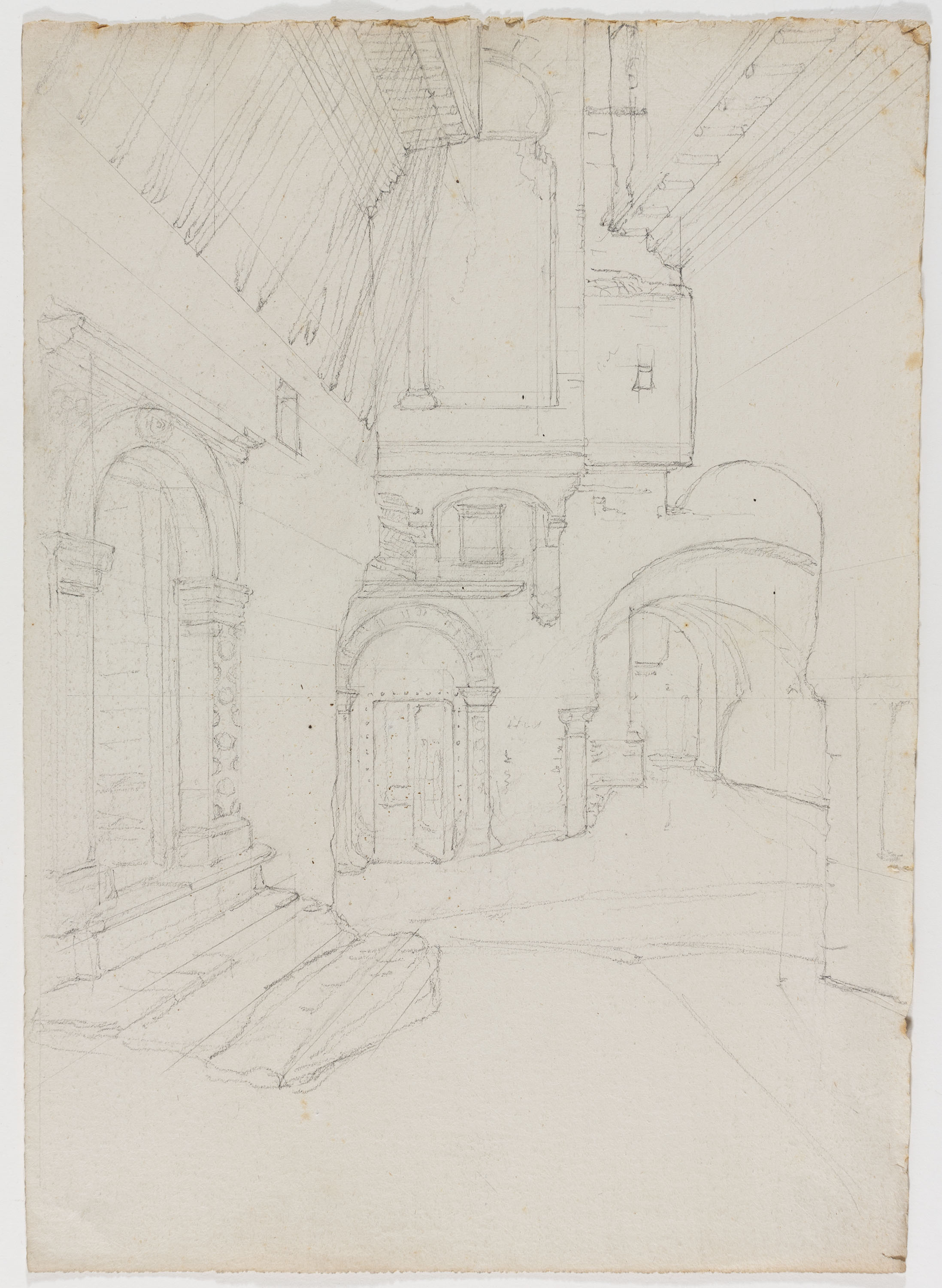image for: Adolphe Hedwige Alphonse Delamare - Arquitectura (Algèria?) - Cap a 1830
