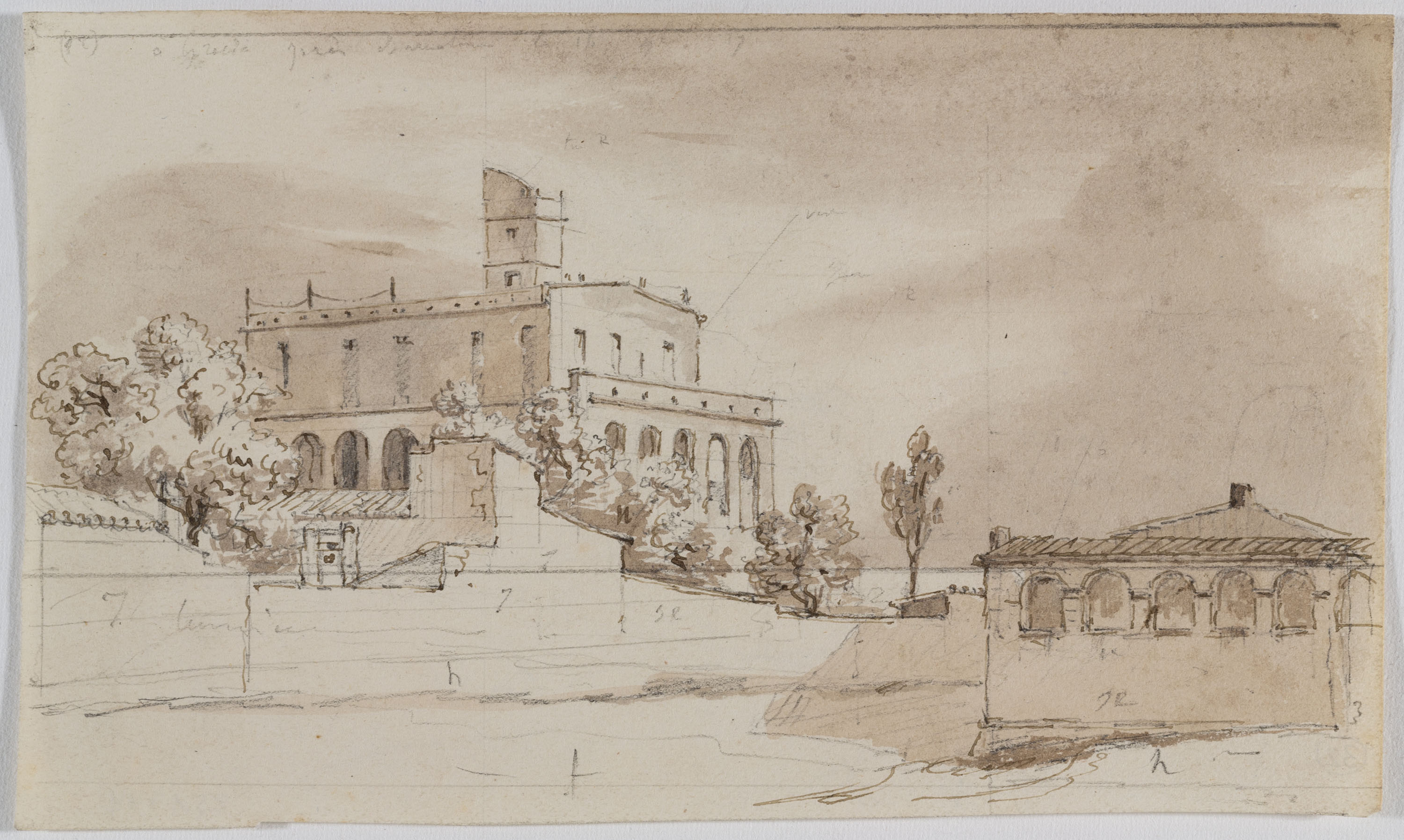 image for: Adolphe Hedwige Alphonse Delamare - Gràcia - Cap a 1827