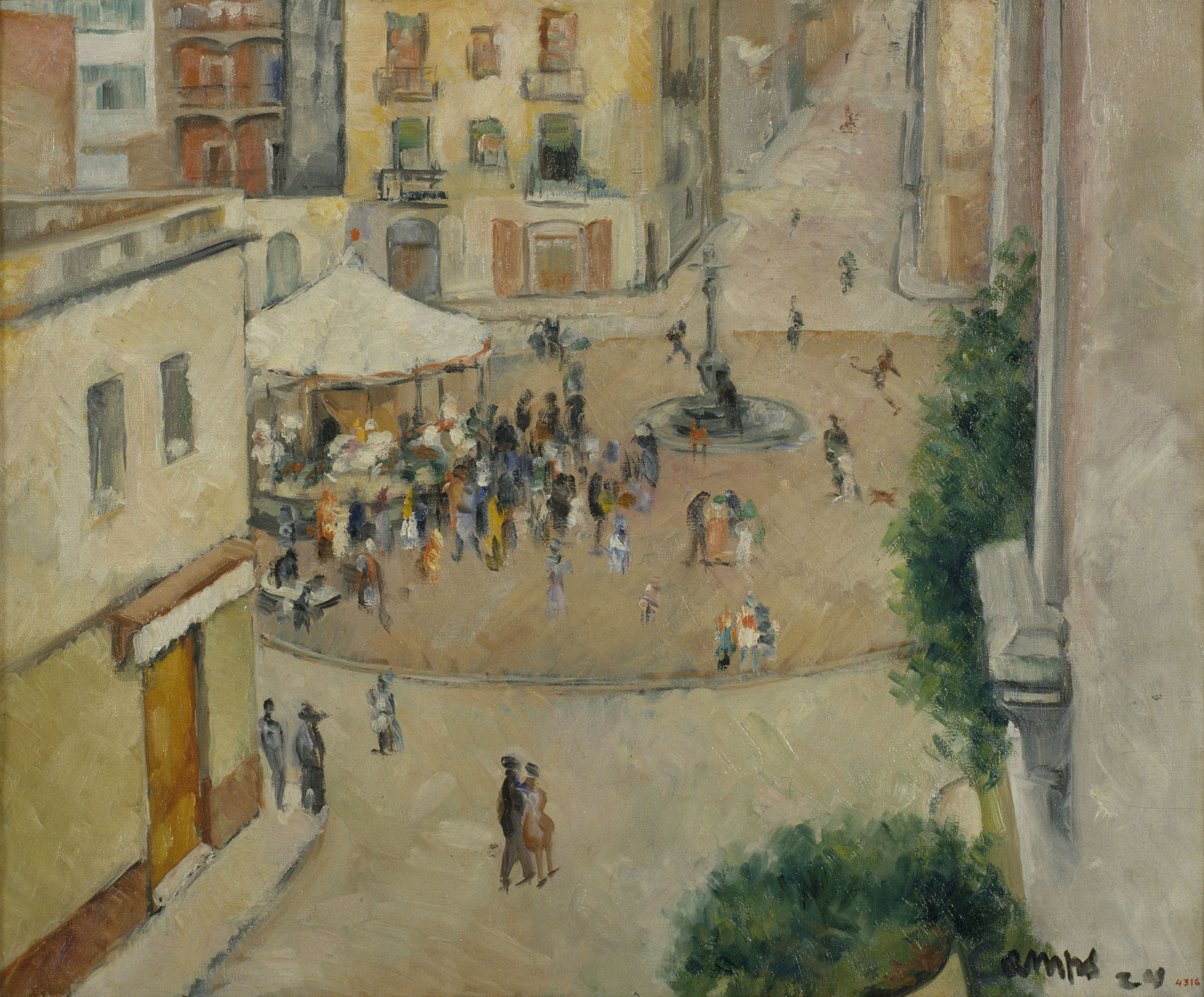 image for: Francesc Camps-Ribera - Plaça de Blasco de Garay - 1924
