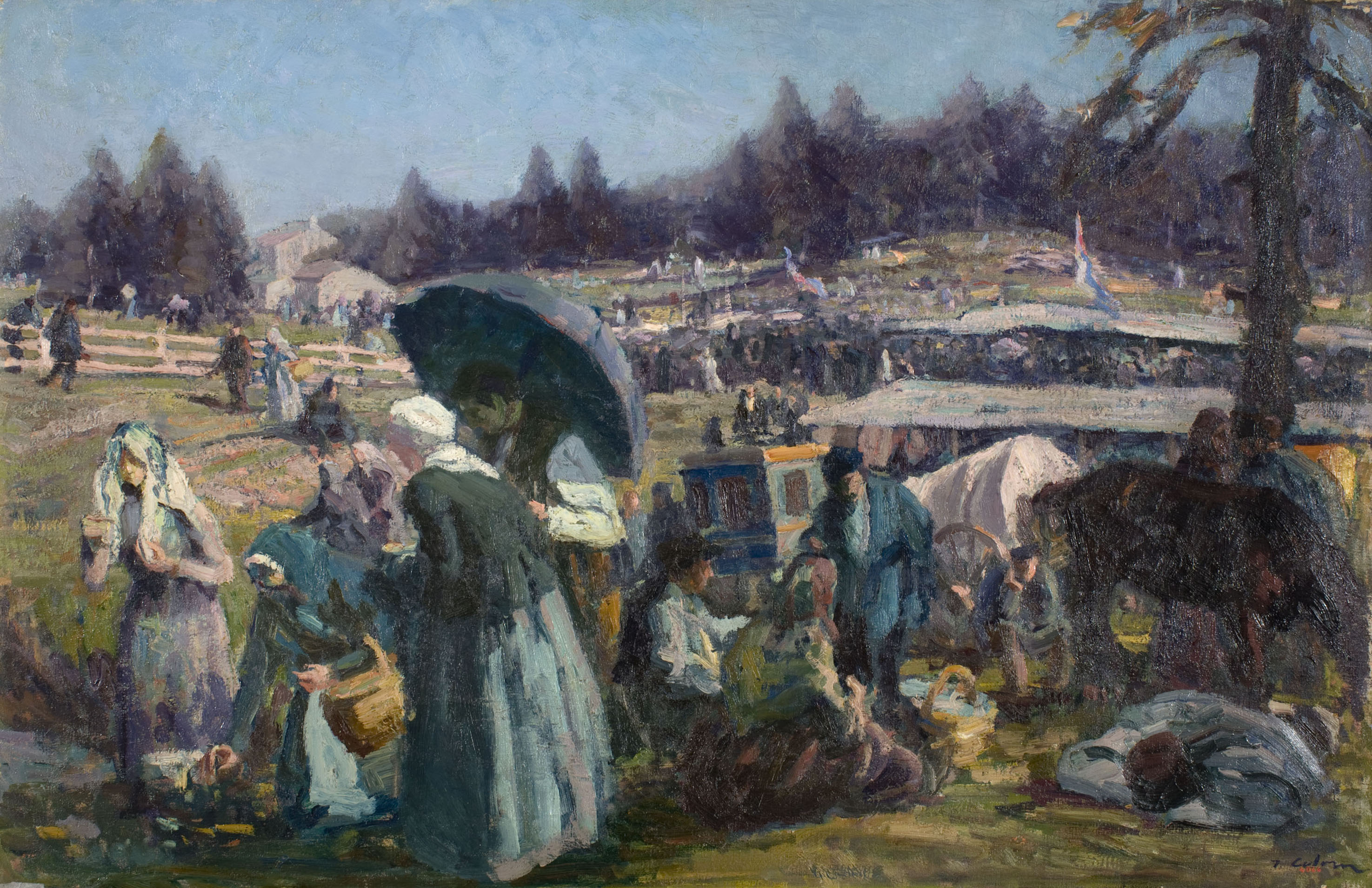 image for: Joan Colom Agustí - Aplec a Font Romeu - 1922
