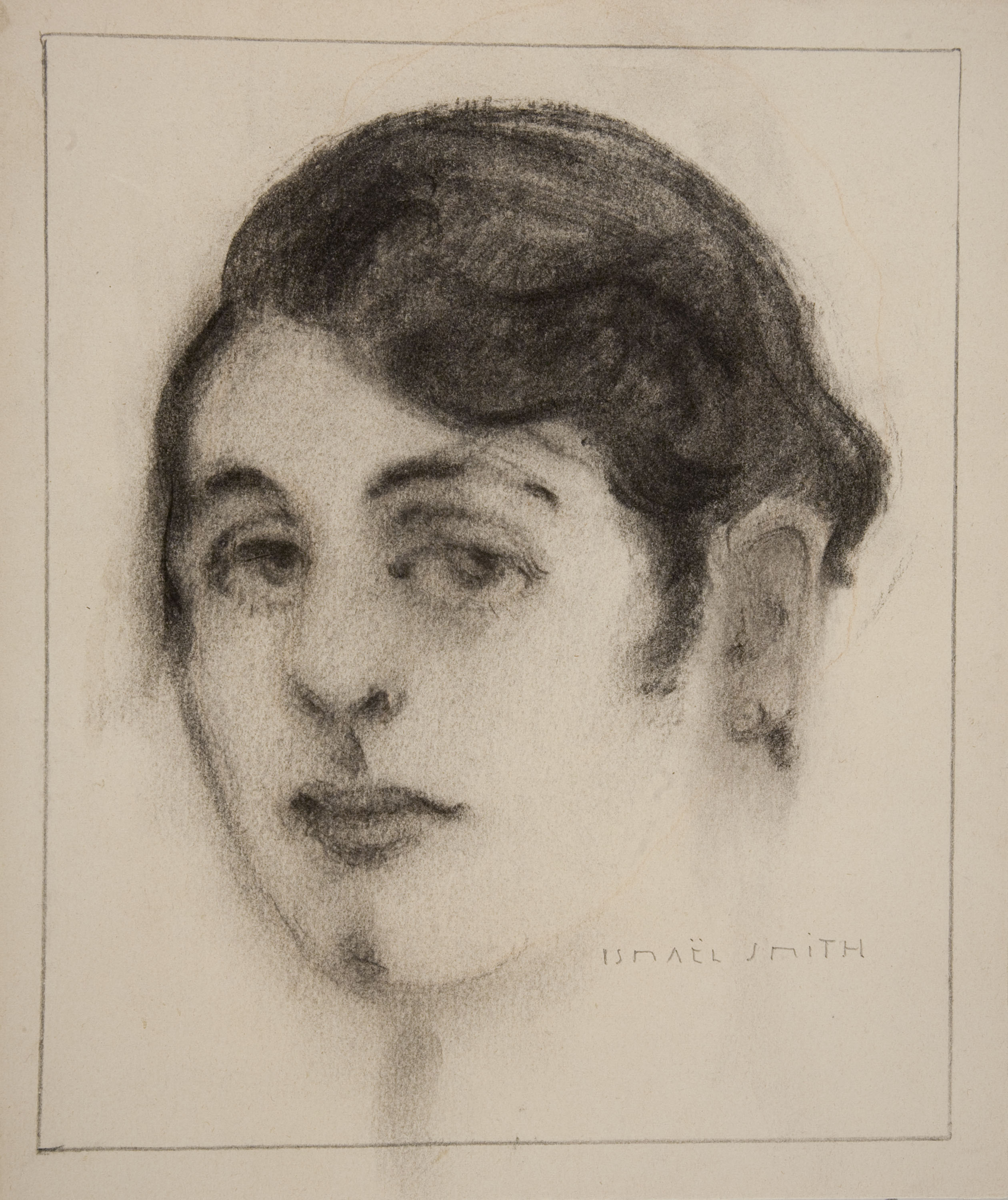 image for: Ismael Smith - Retrat femení - Cap a 1910-1920