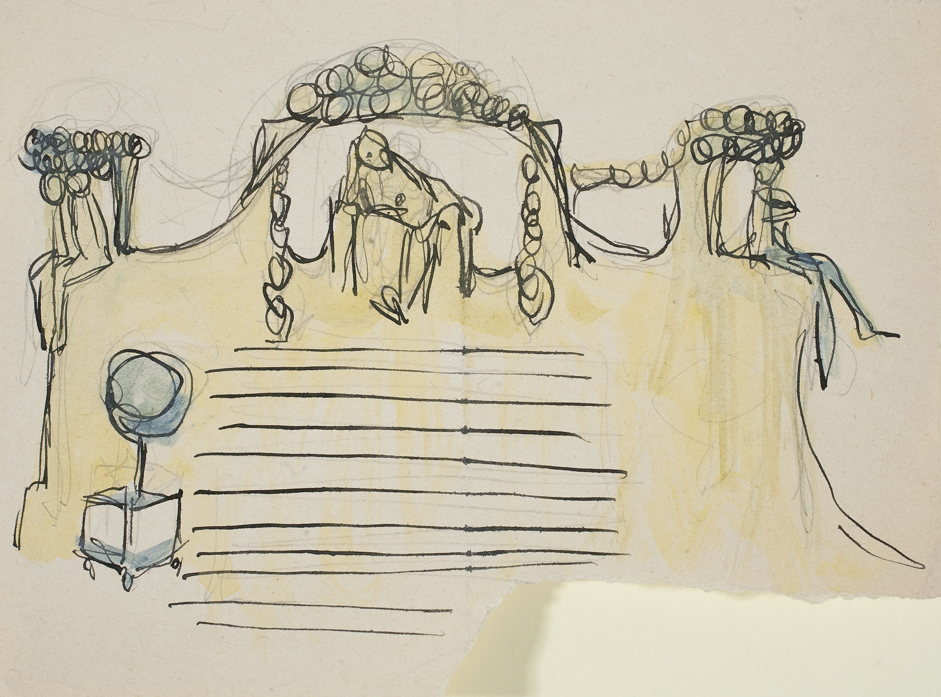 image for: Ismael Smith - Projecte de monument - Cap a 1908