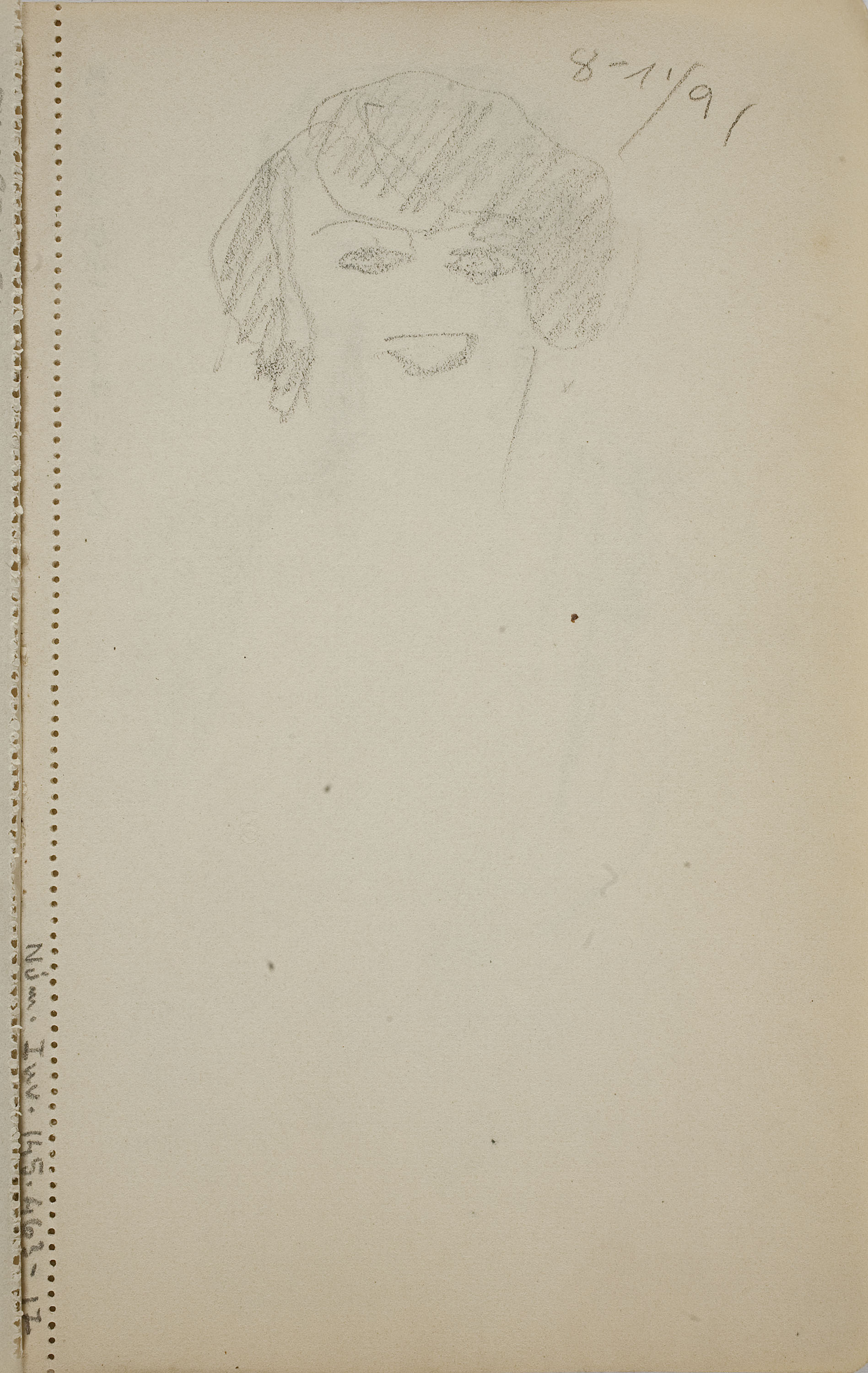 image for: Ismael Smith - Cap de noia - 1909