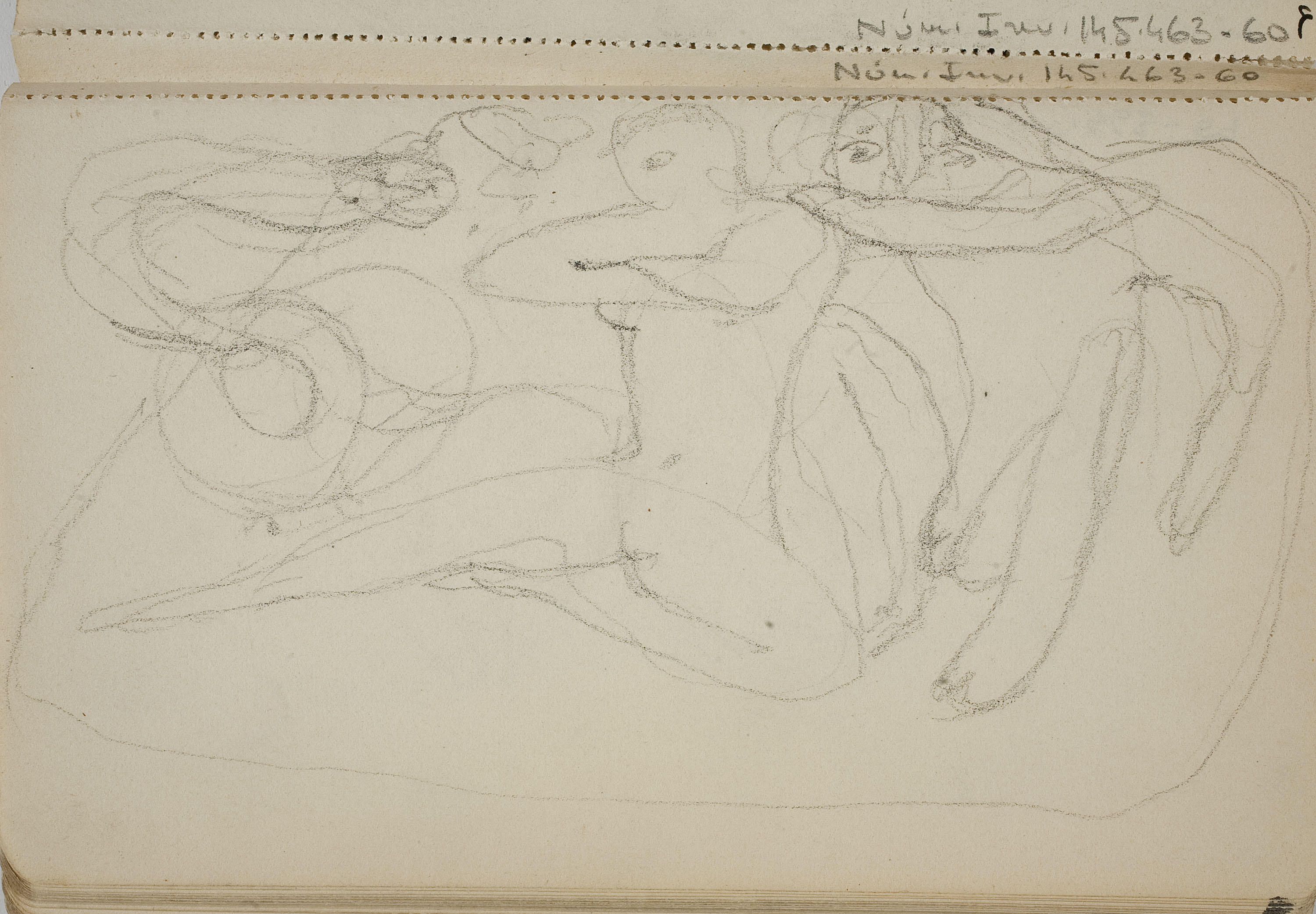 image for: Ismael Smith - Croquis de figures - Cap a 1916