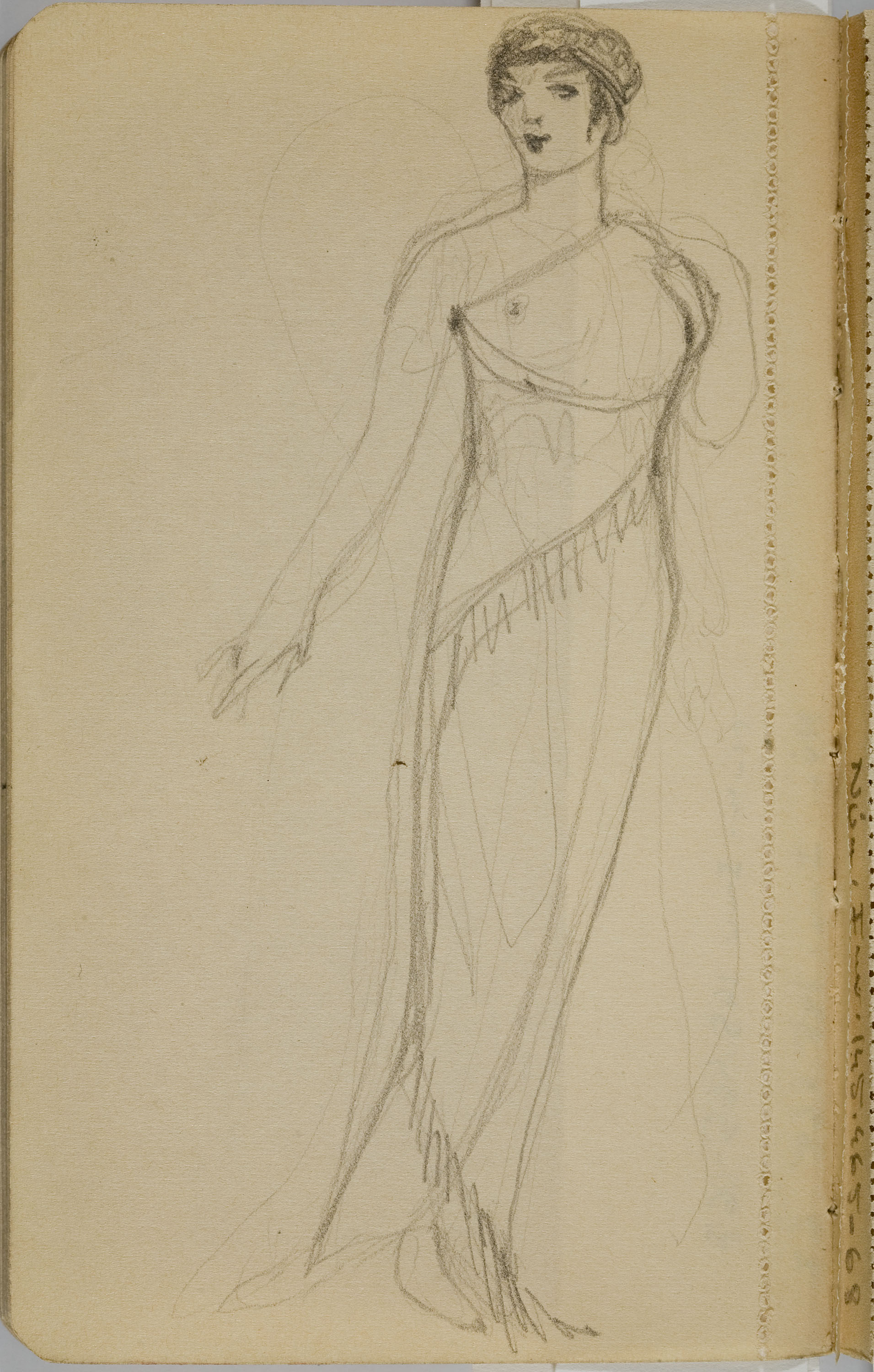 image for: Ismael Smith - Figura femenina - Cap a 1911-1913