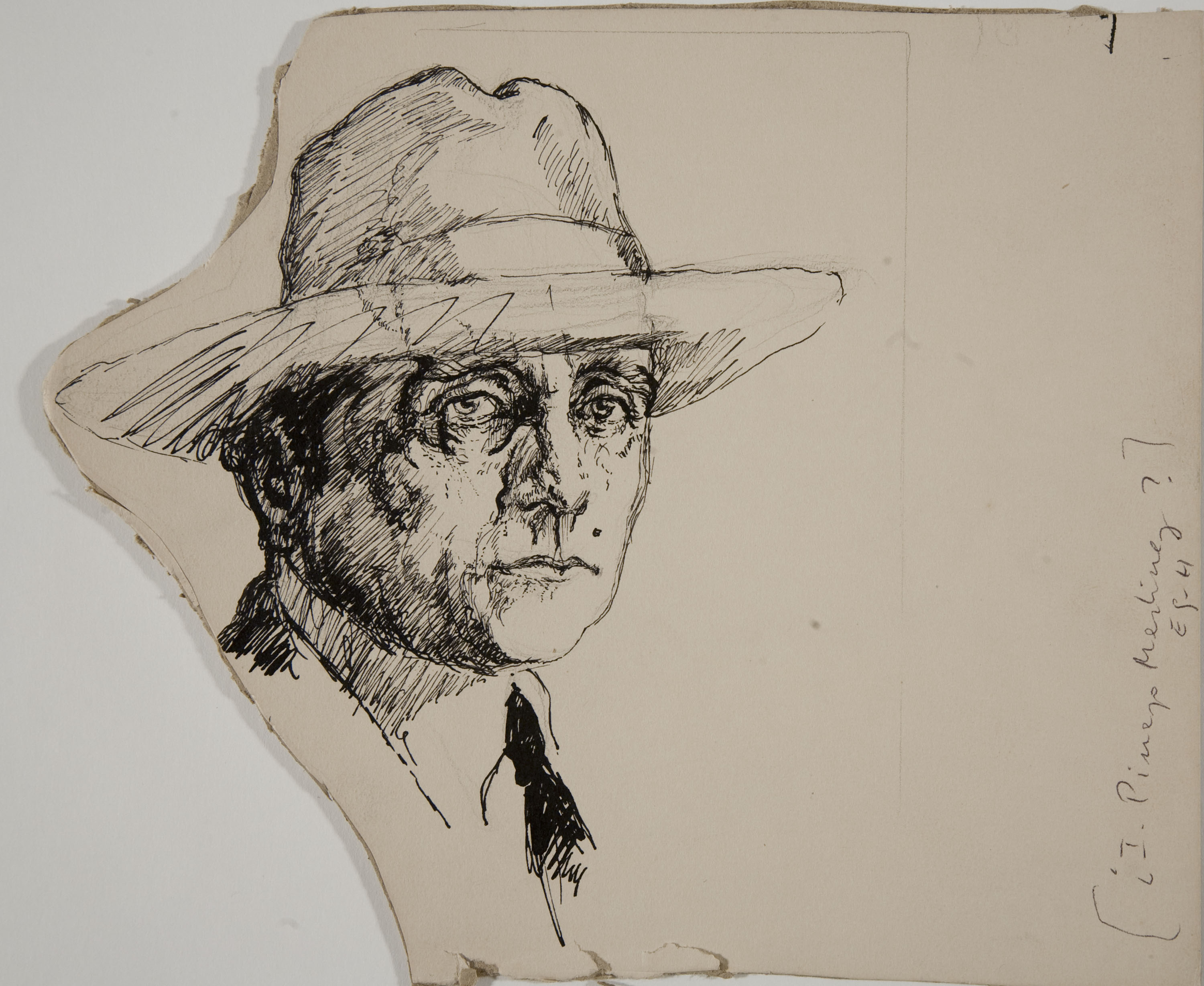 image for: Ismael Smith - Retrat de José Pinazo Martínez [?] - Cap a 1920