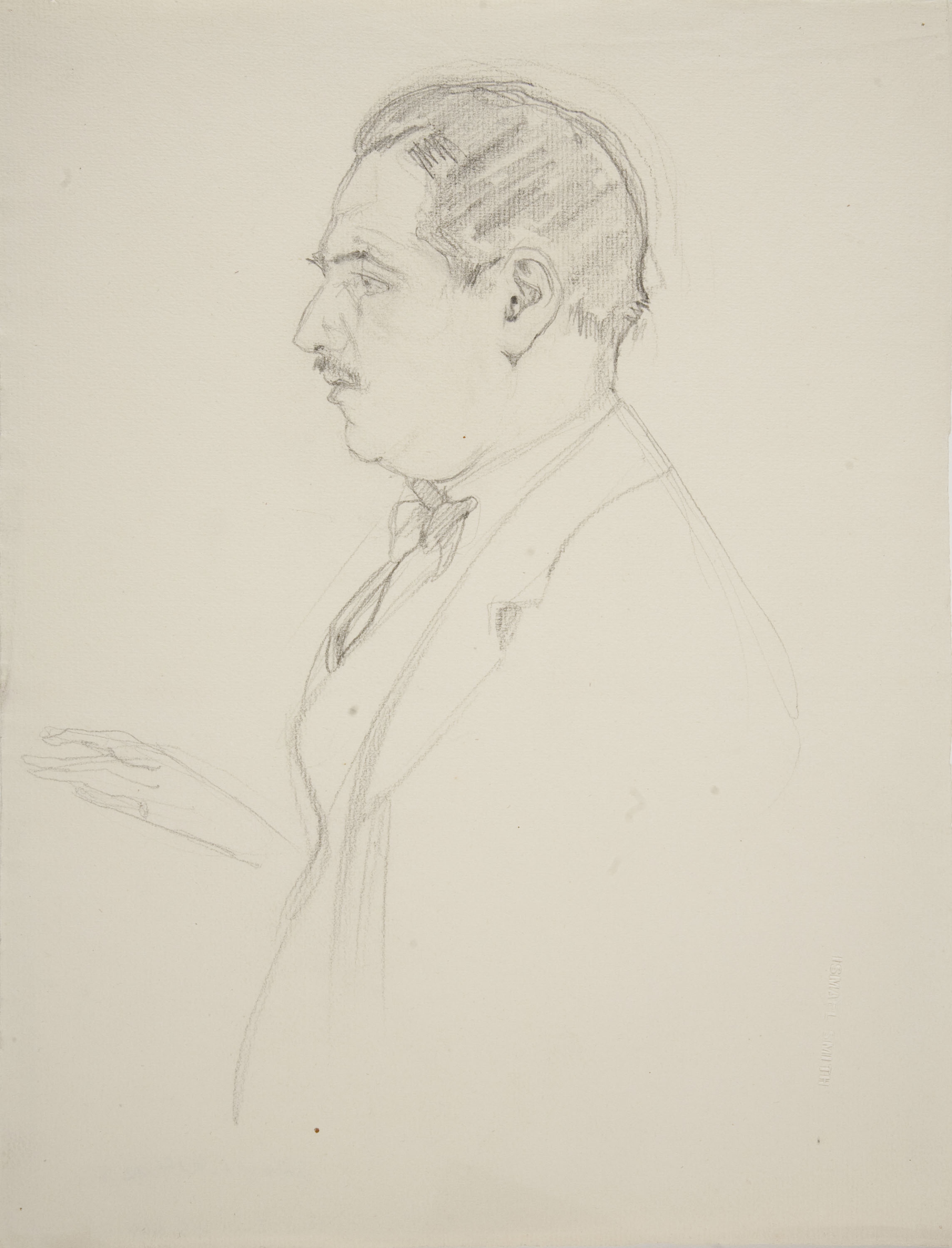 image for: Ismael Smith - Retrat d&#039;Eugeni d&#039;Ors - Cap a 1911