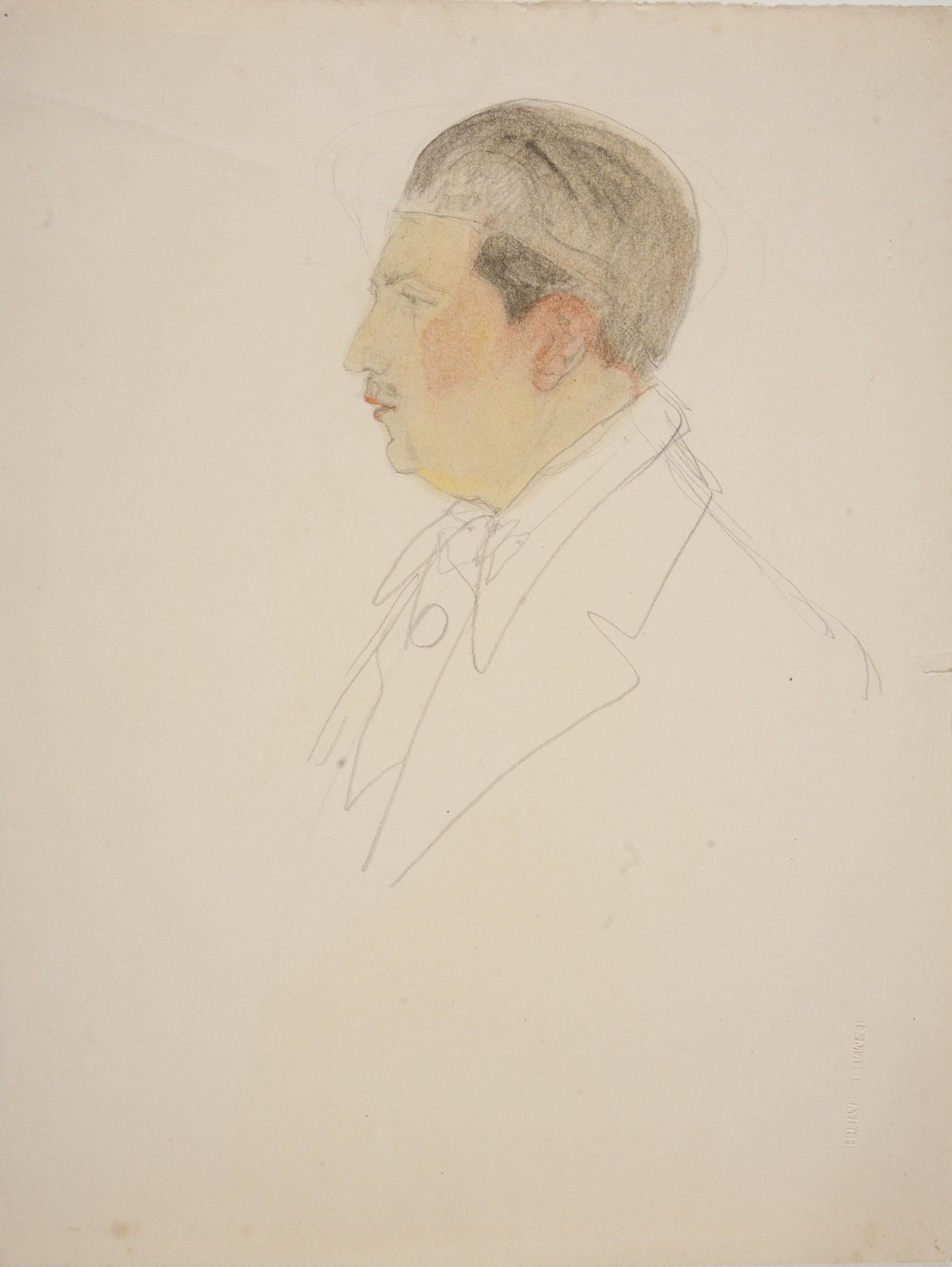 image for: Ismael Smith - Retrat d&#039;Eugeni d&#039;Ors - Cap a 1911