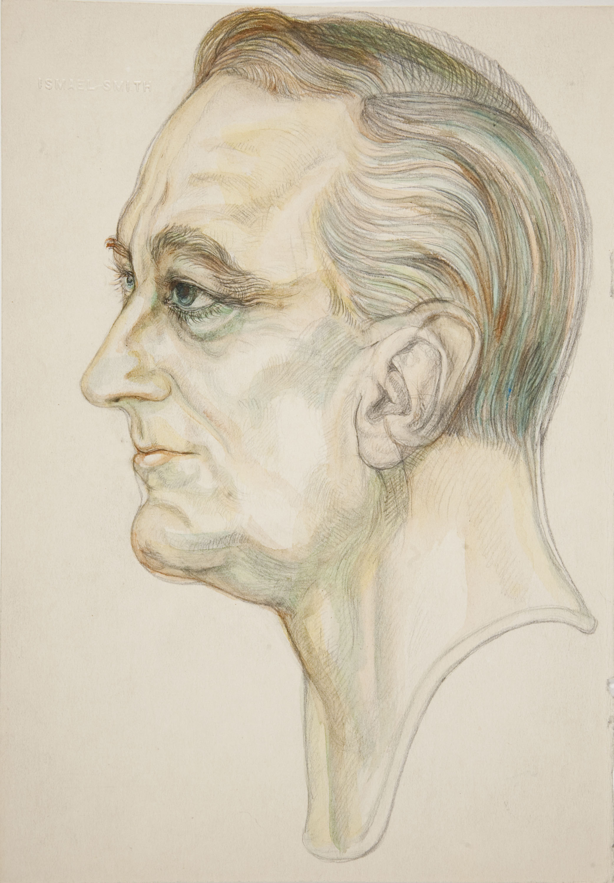 image for: Ismael Smith - Retrat de Franklin Delano Roosevelt - Cap a 1941
