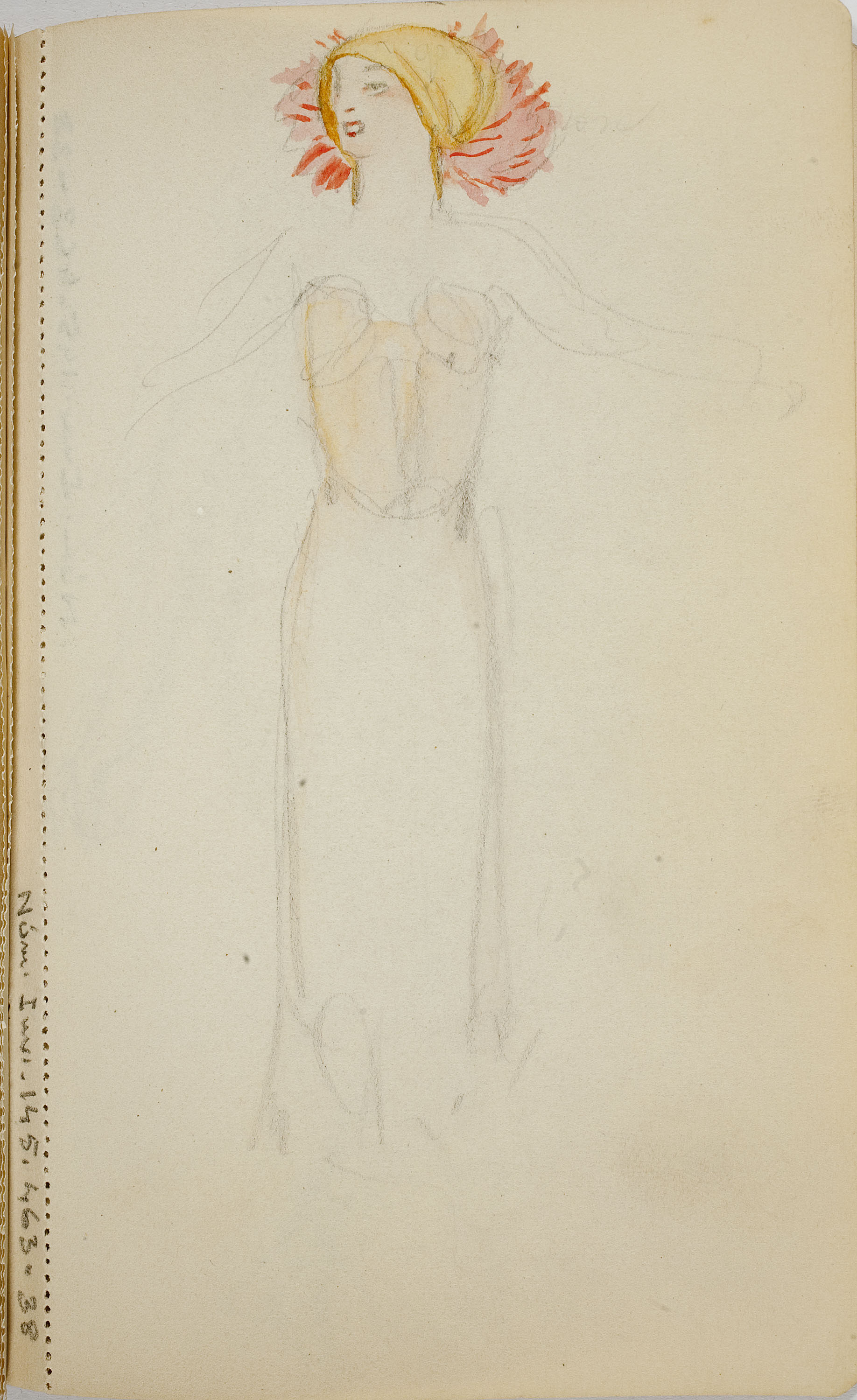 image for: Ismael Smith - Figura femenina - Cap a 1909-1916