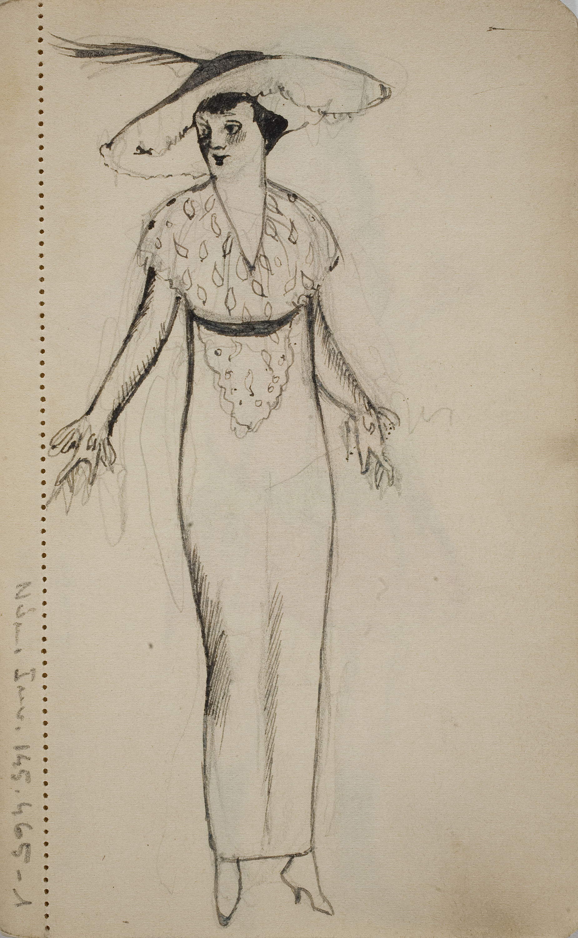 image for: Ismael Smith - Dama - Cap a 1911-1913