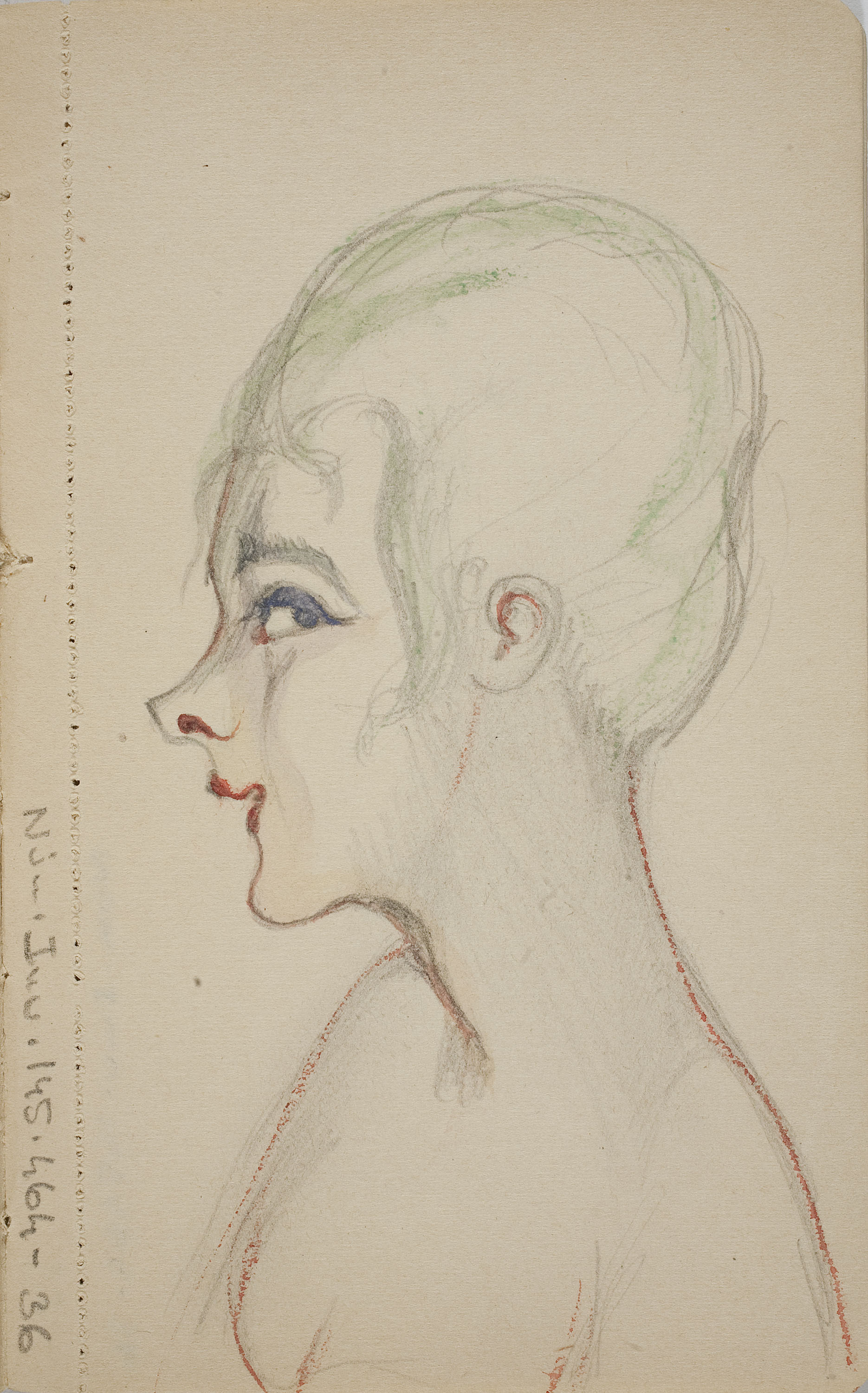image for: Ismael Smith - Bust de dama - Cap a 1912
