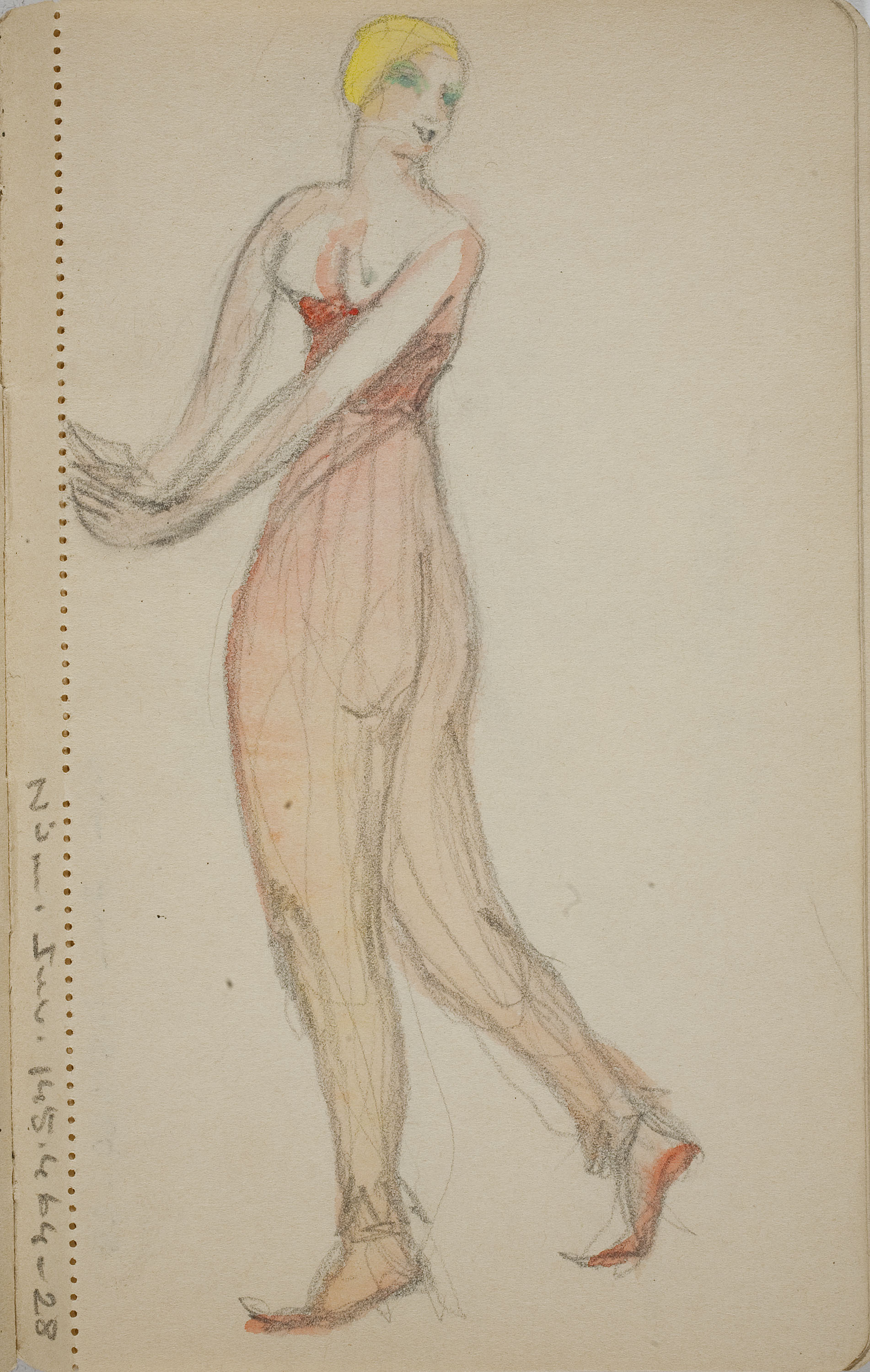 image for: Ismael Smith - Figura femenina - Cap a 1912