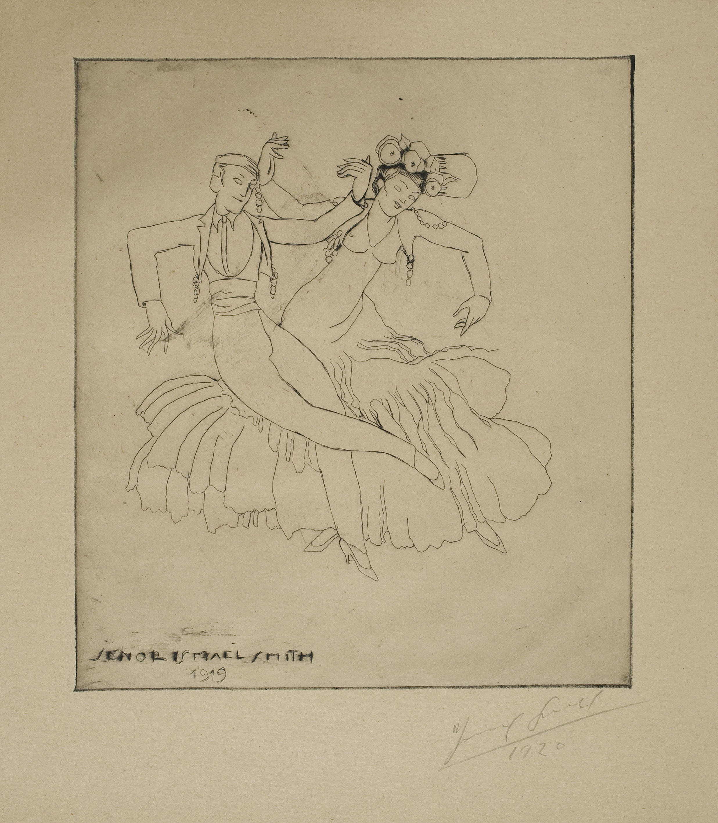 image for: Ismael Smith - Sevillanas. Spanish dance - 1919