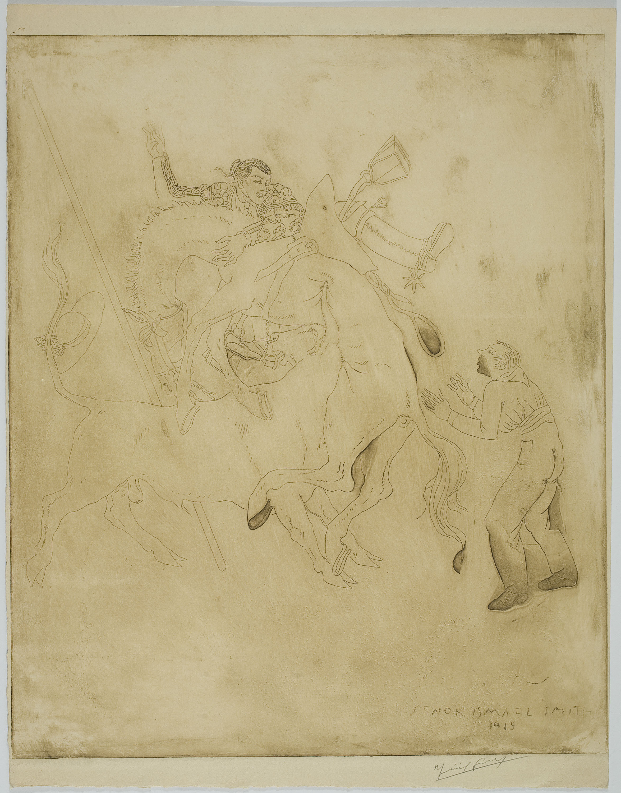 image for: Ismael Smith - Buen toro - 1919