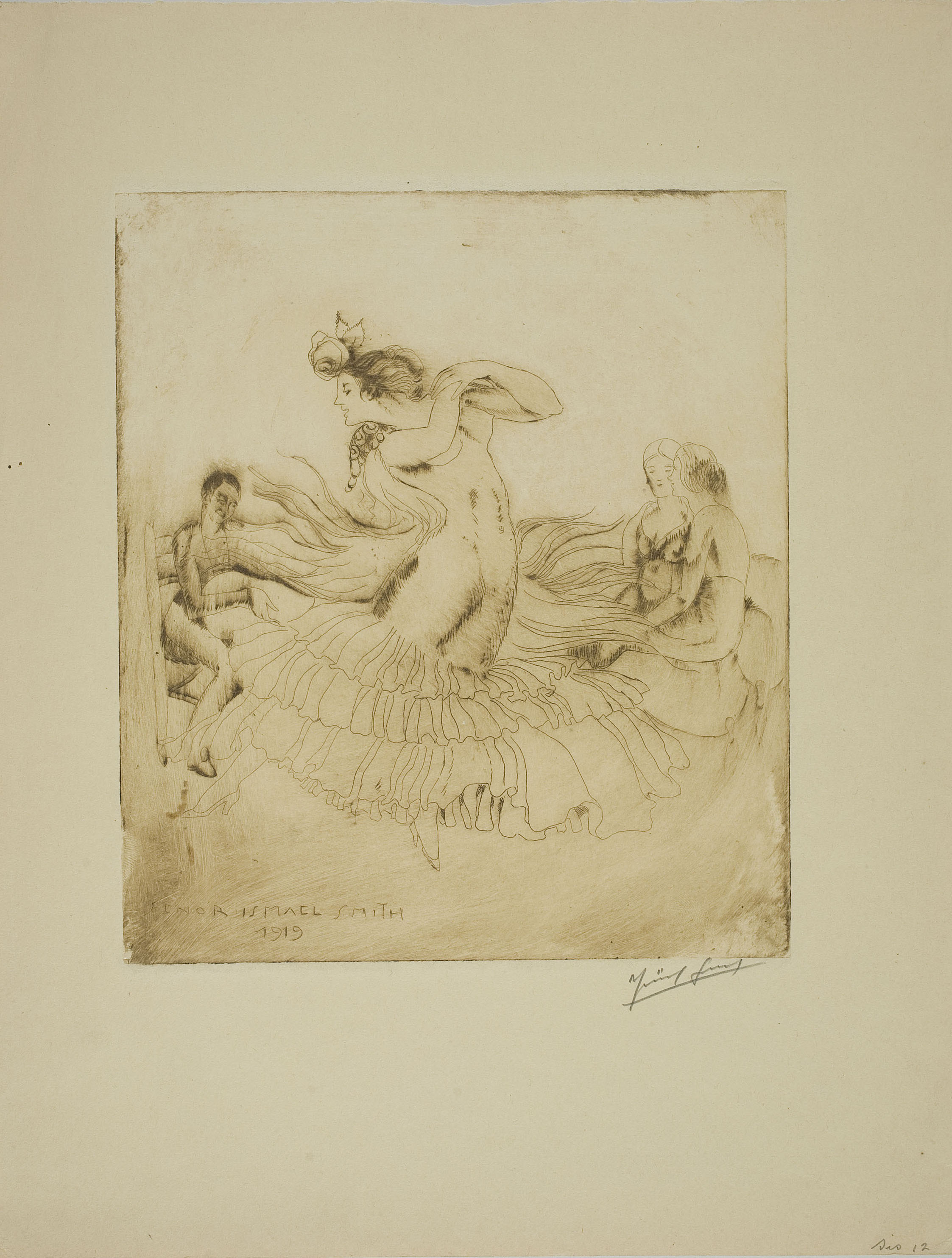 image for: Ismael Smith - Bulerías. Spanish dance - 1919