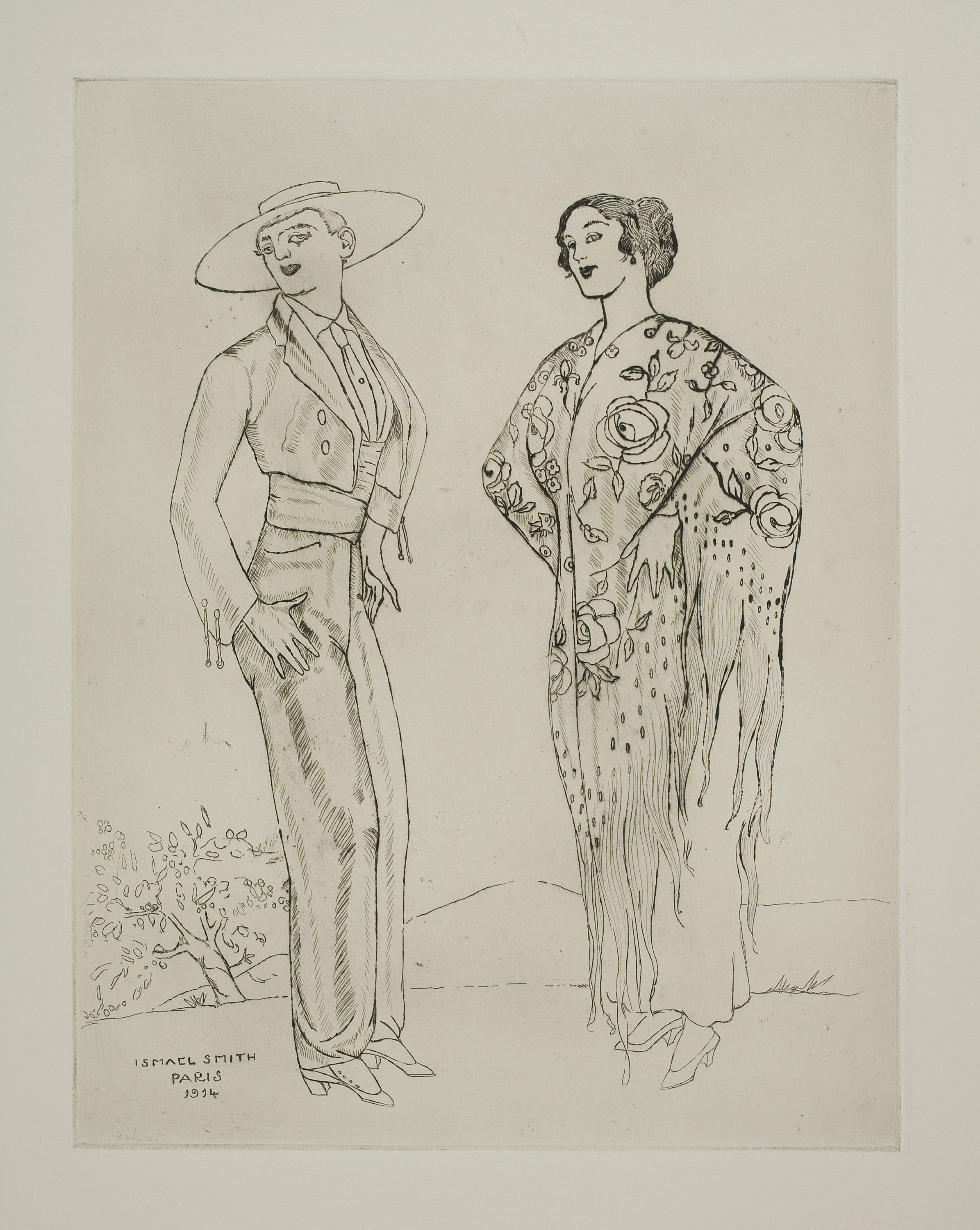 image for: Ismael Smith - Parella andalusa - 1914