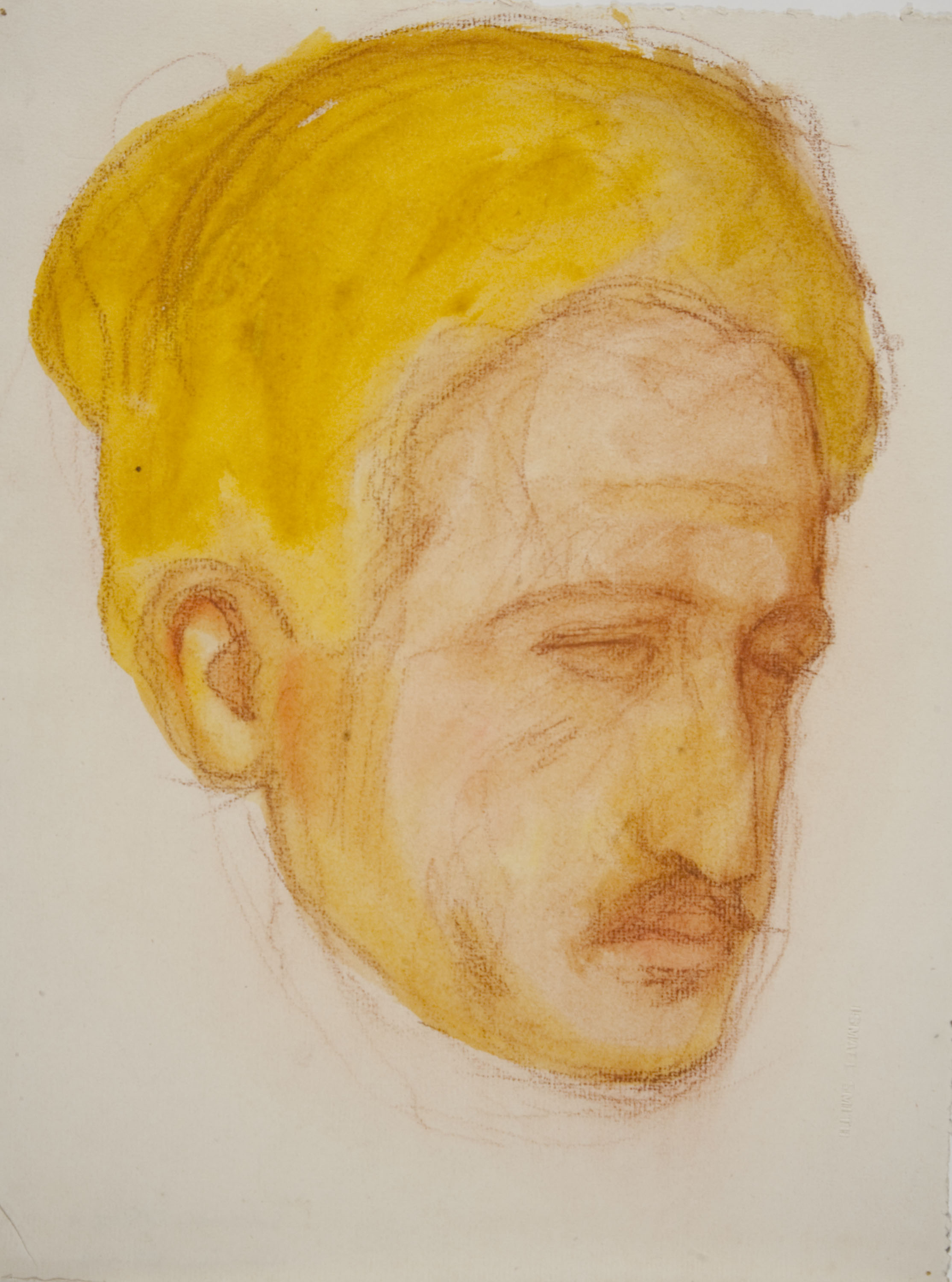 image for: Ismael Smith - Retrat masculí [Miquel Utrillo?] - Cap a 1911