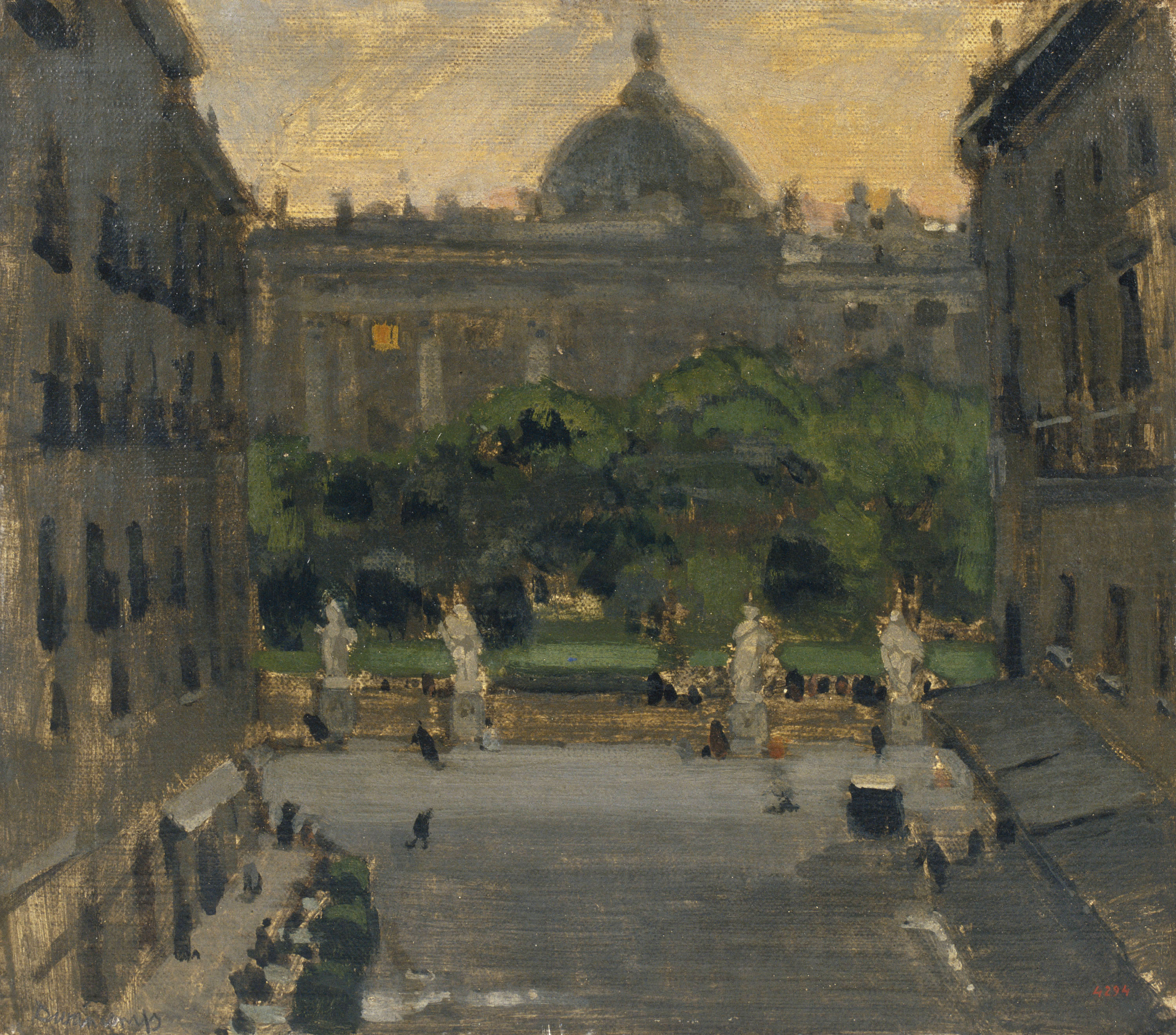 image for: Rafael Durancamps - Parc francès - Cap a 1927