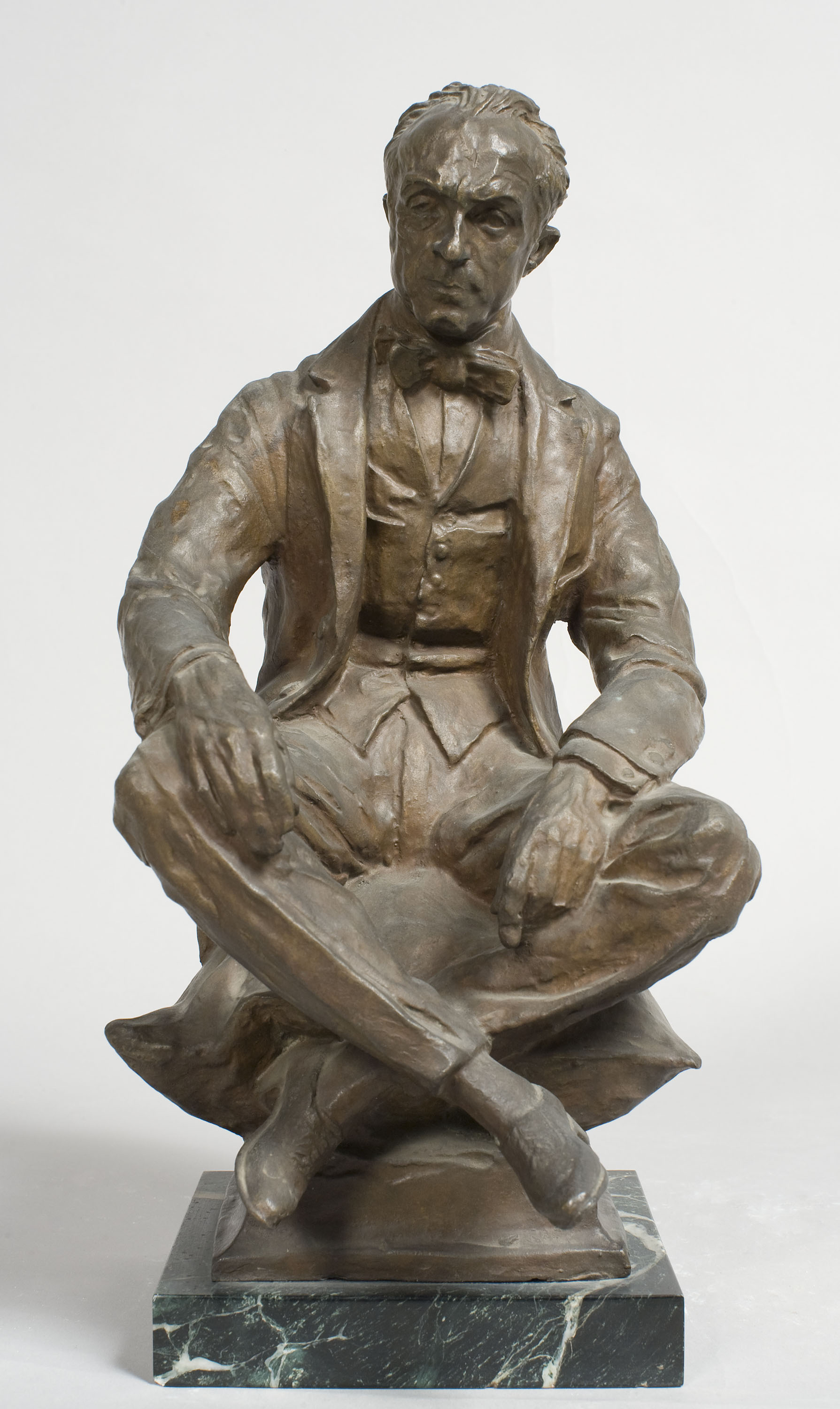 image for: Ismael Smith - Retrat d&#039;home assegut - Cap a 1908-1912