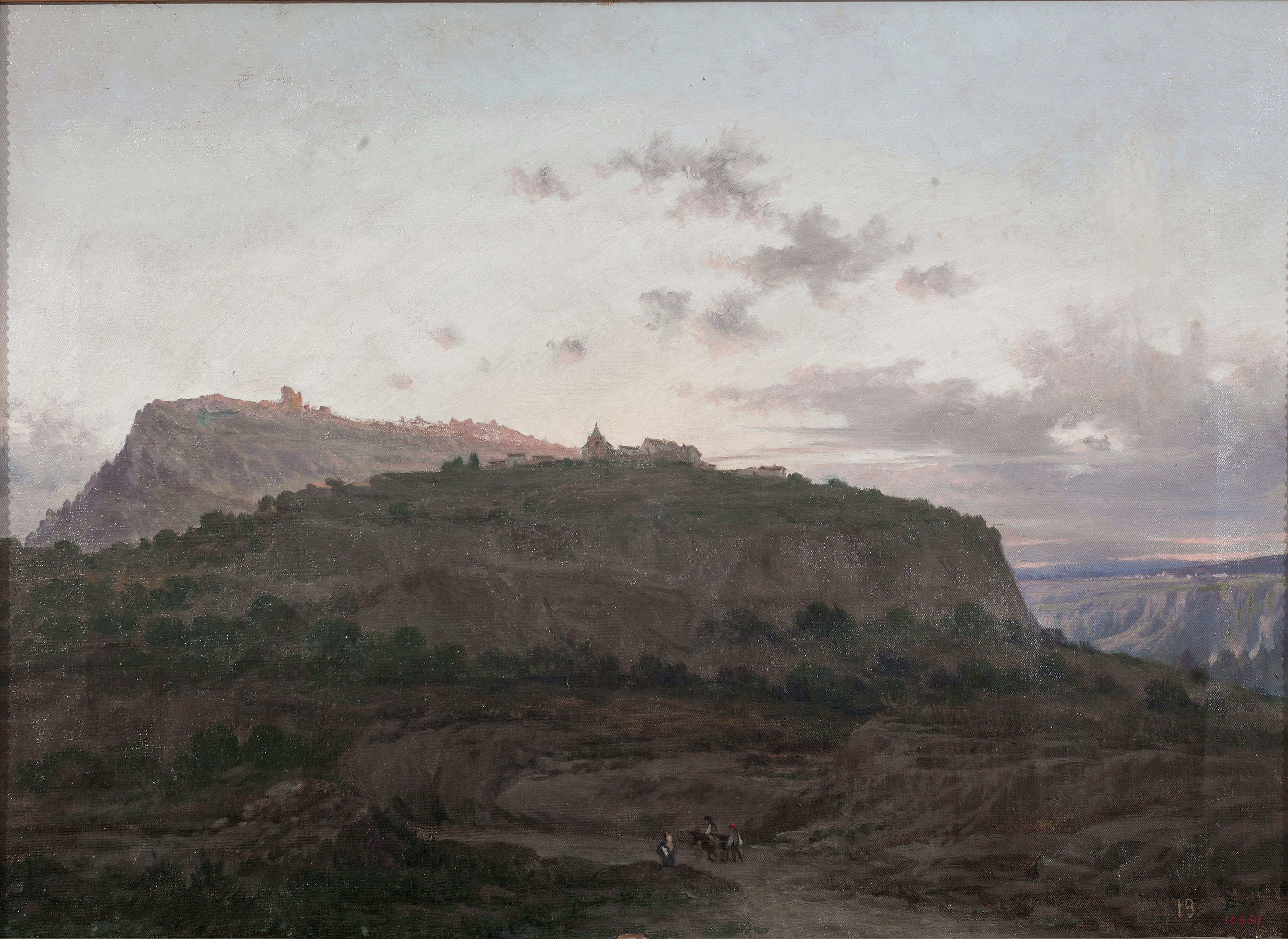 image for: Lluís Rigalt - Sol ponent - 1884
