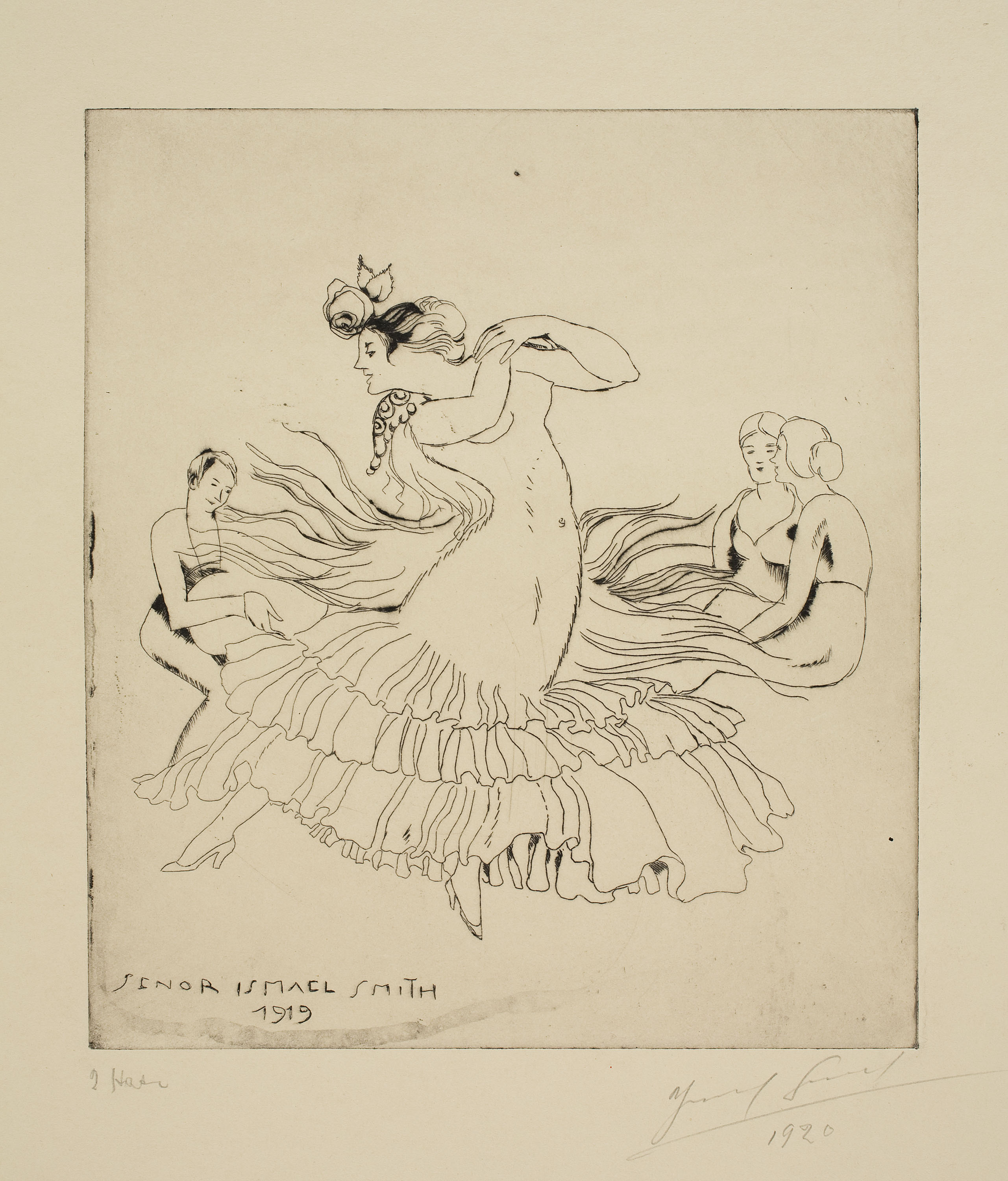image for: Ismael Smith - Bulerías. Spanish dance - 1919