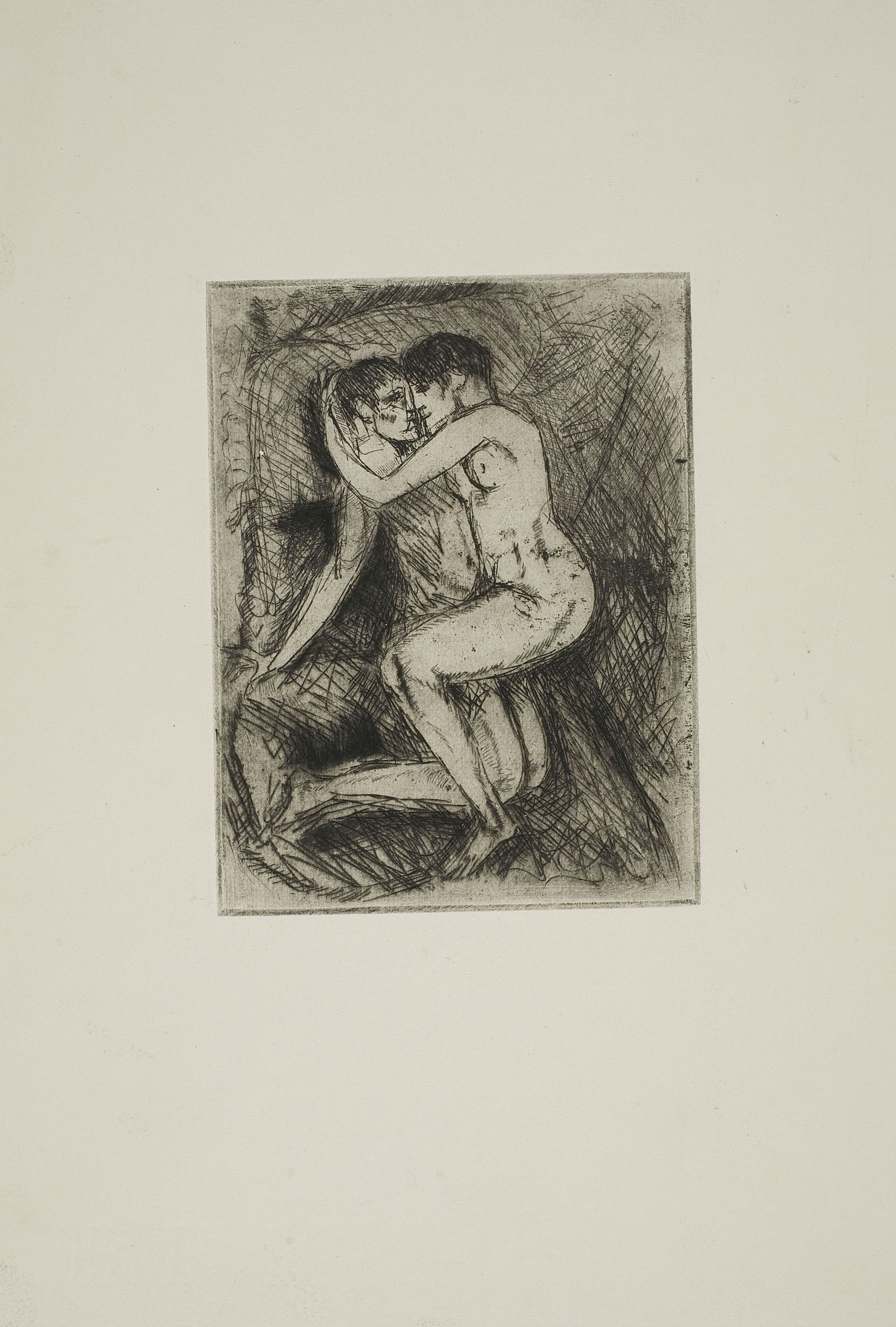 image for: Ismael Smith - Parella abraçada - Cap a 1933