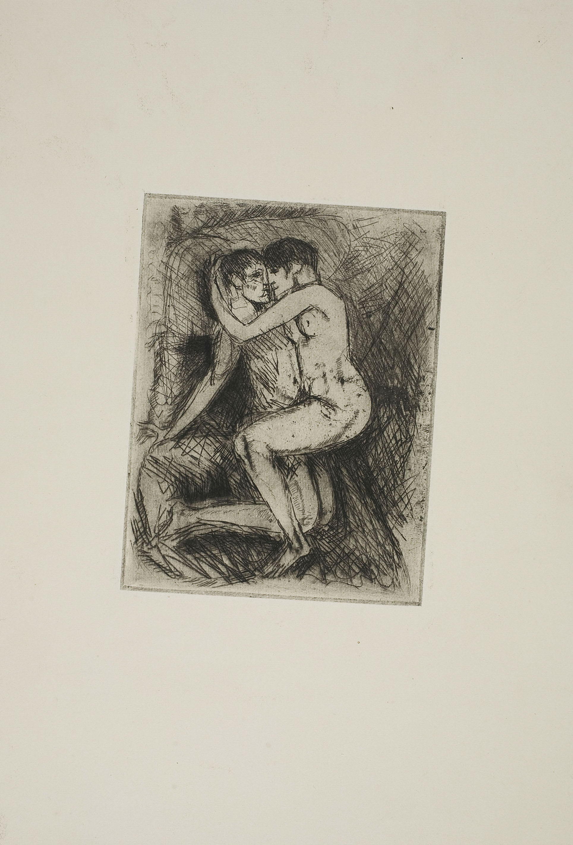 image for: Ismael Smith - Parella abraçada - Cap a 1933