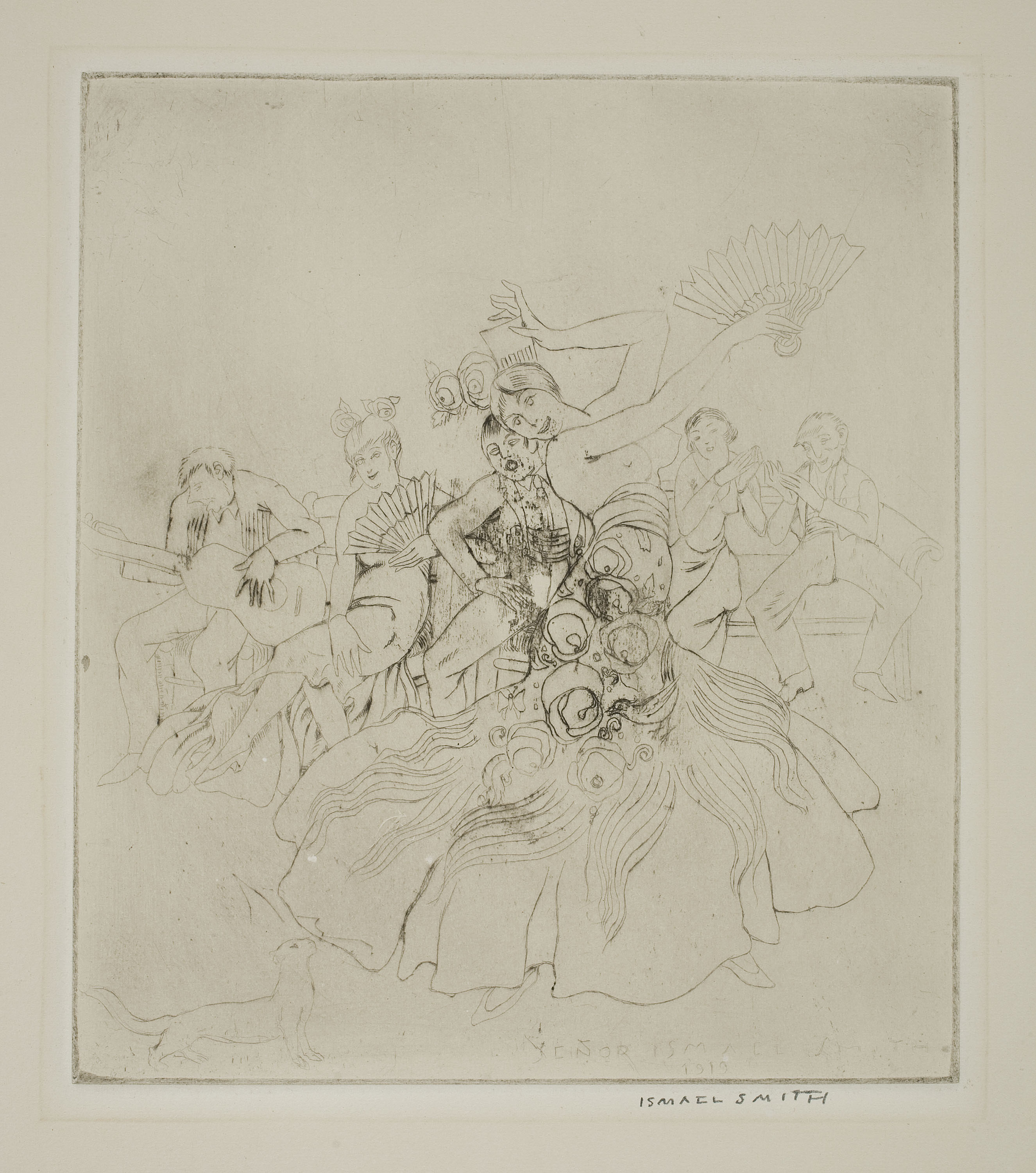 image for: Ismael Smith - Another party in Seville - 1919