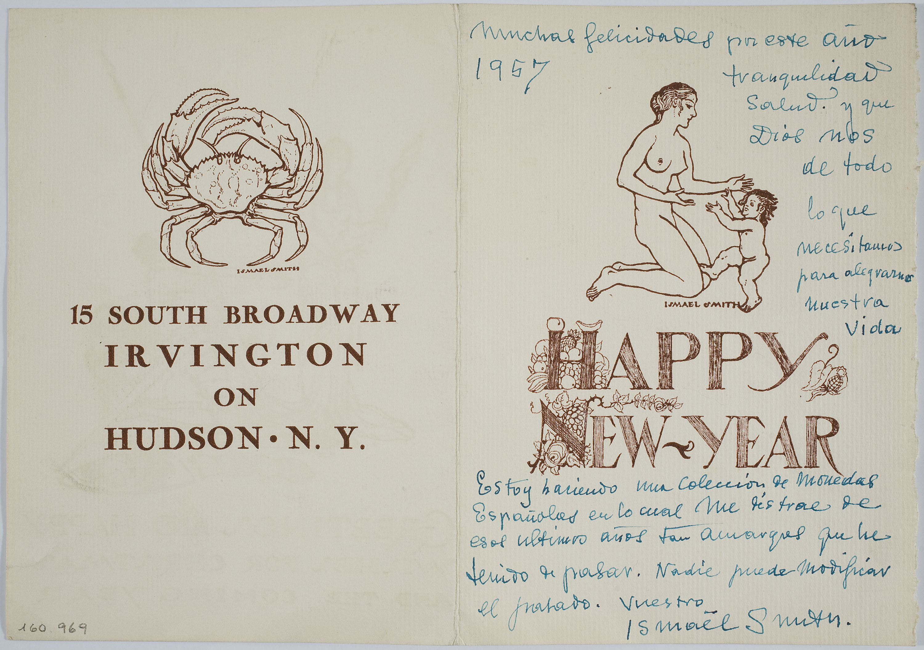 image for: Ismael Smith - Happy New Year - Cap a 1956