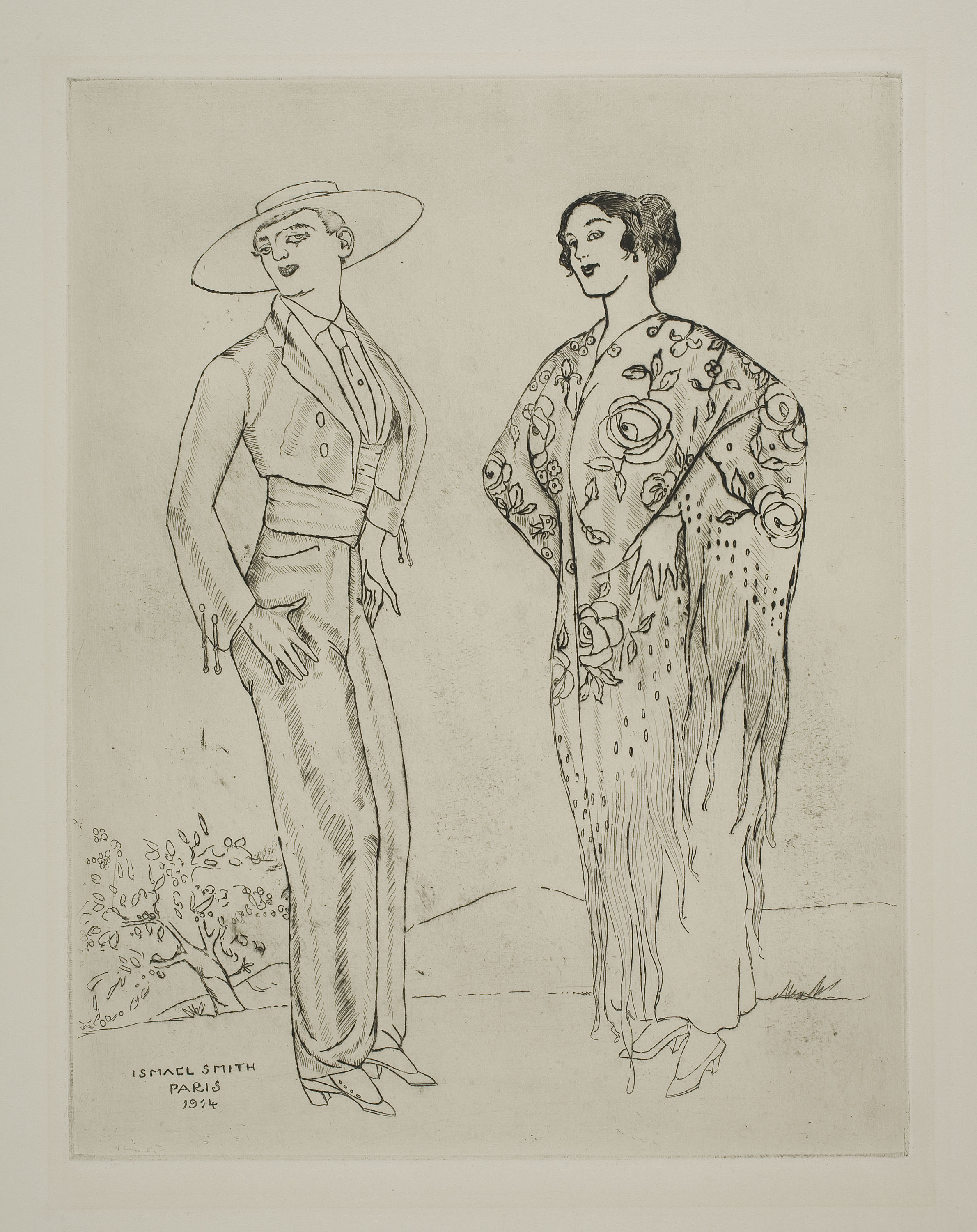 image for: Ismael Smith - Parella andalusa - 1914
