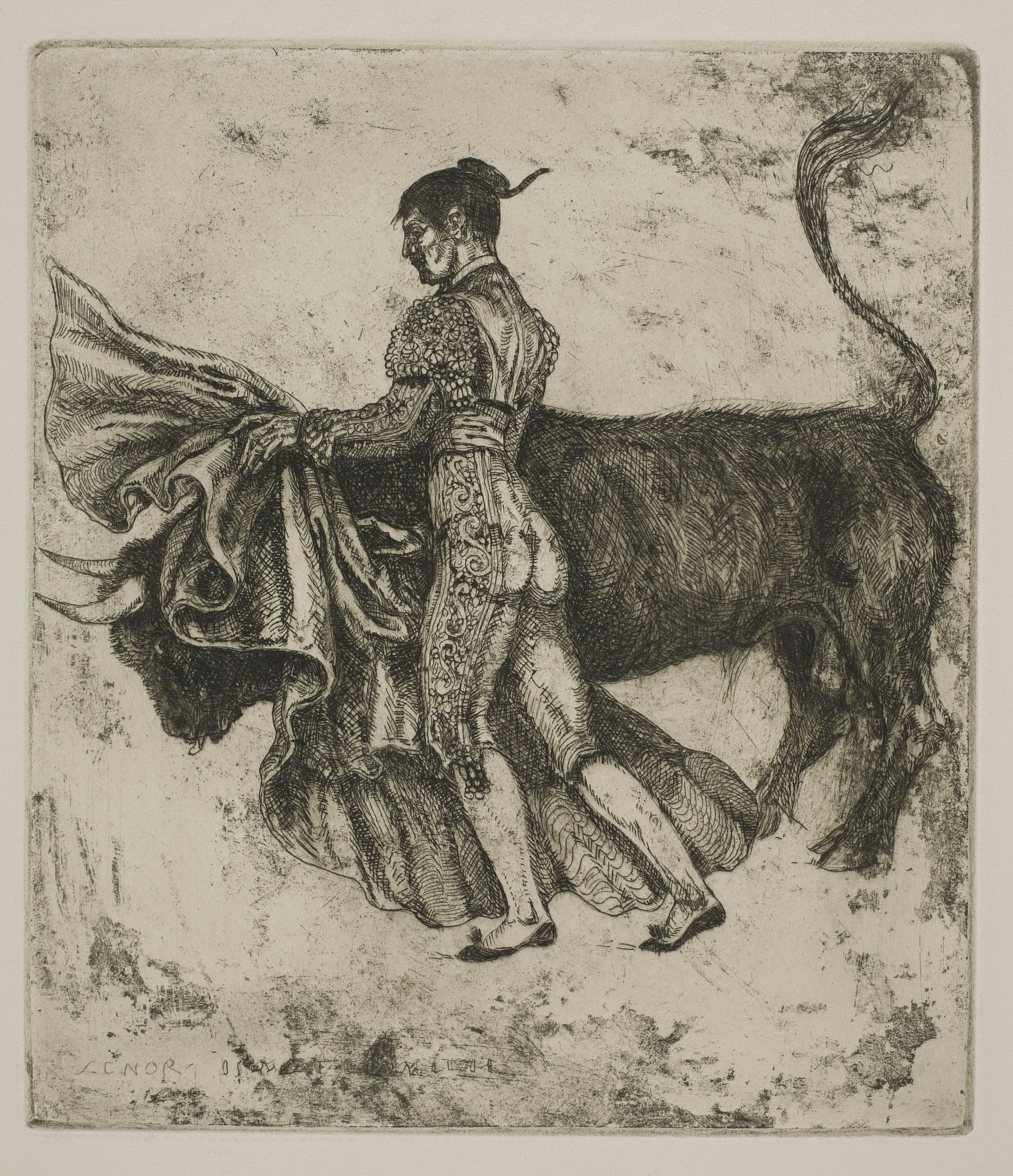 image for: Ismael Smith - Suerte de capa. To play bulls - 1919