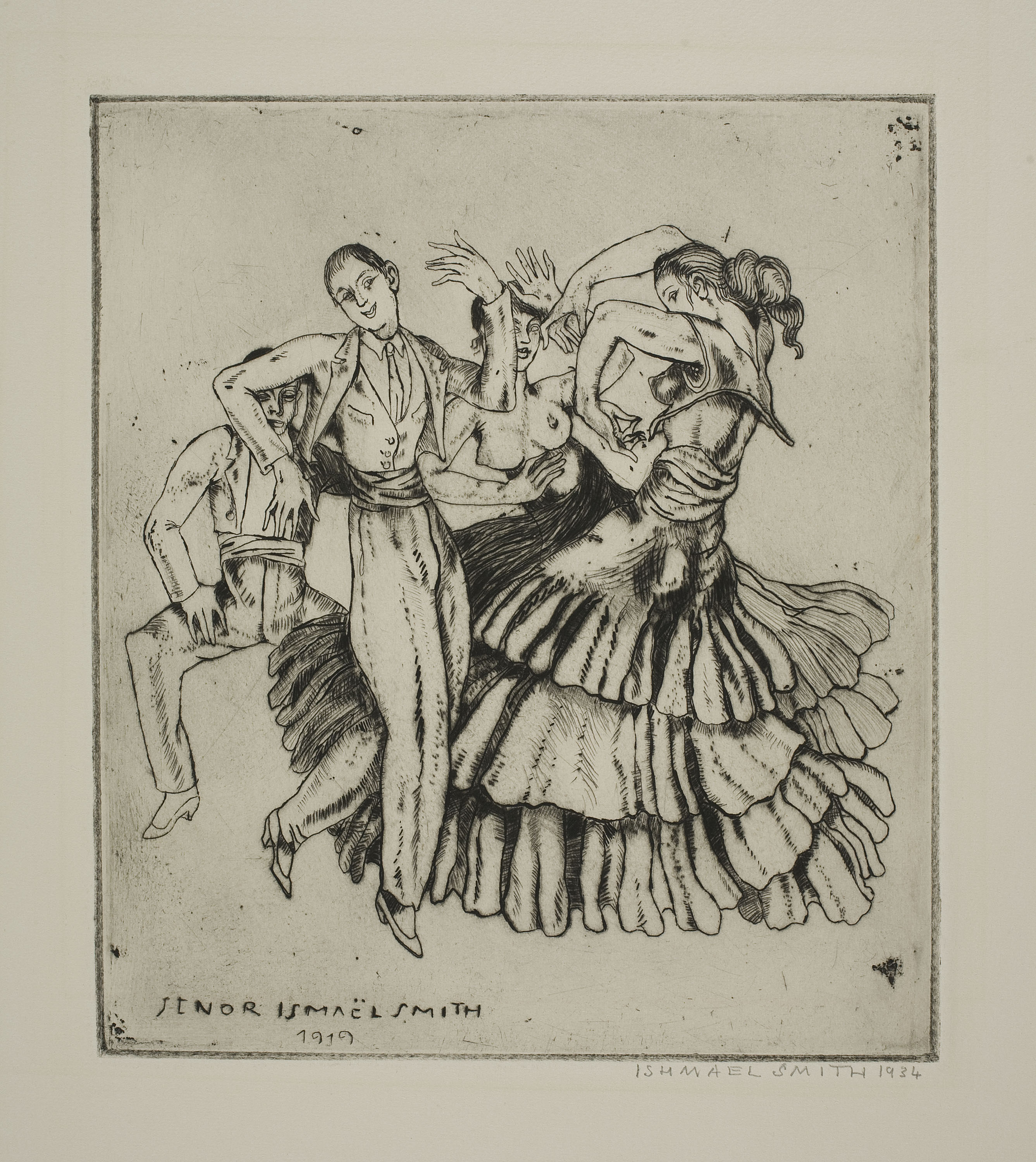 image for: Ismael Smith - Gipsy party. Farruca - 1919