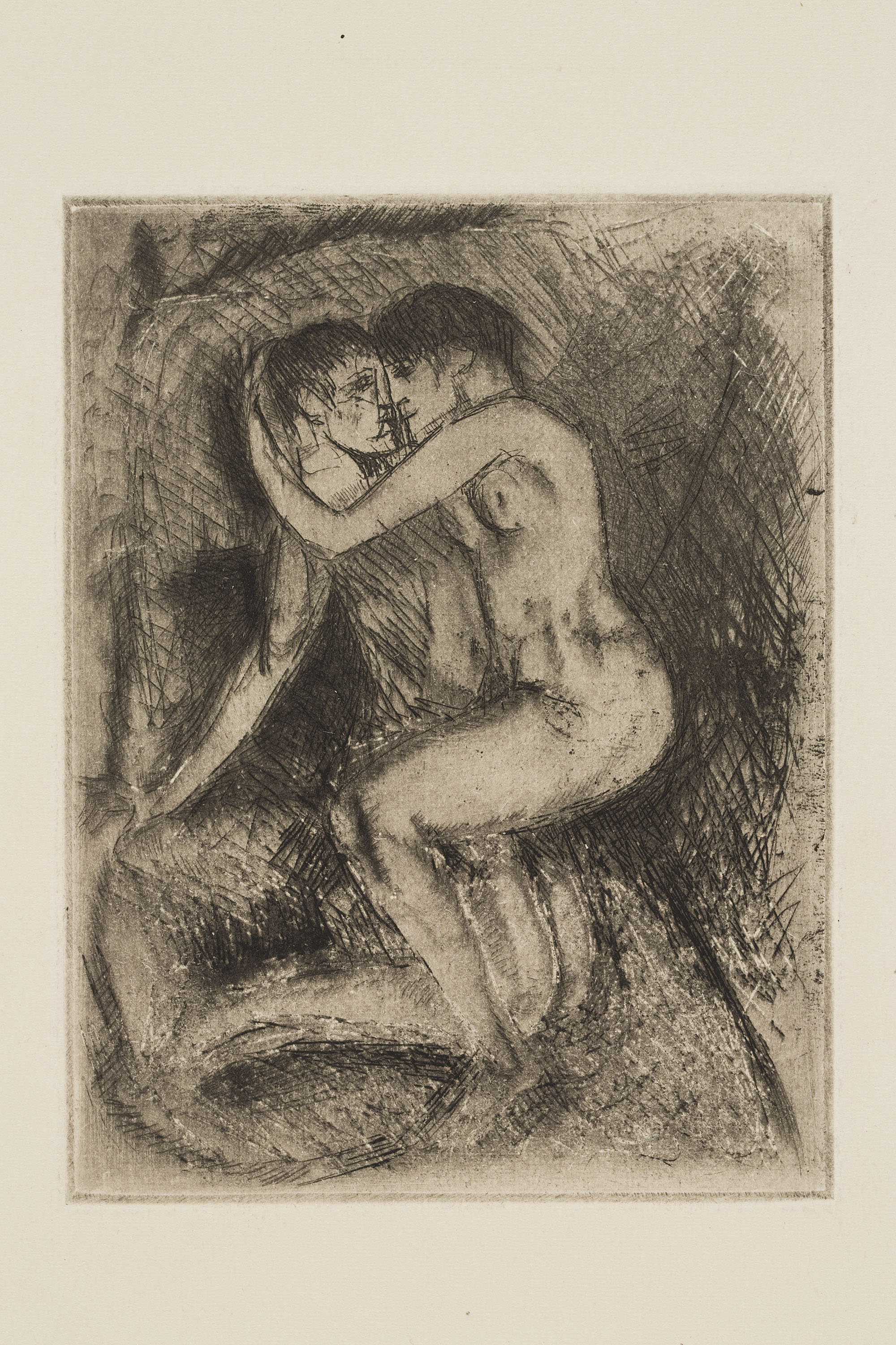 image for: Ismael Smith - Parella abraçada - Cap a 1933