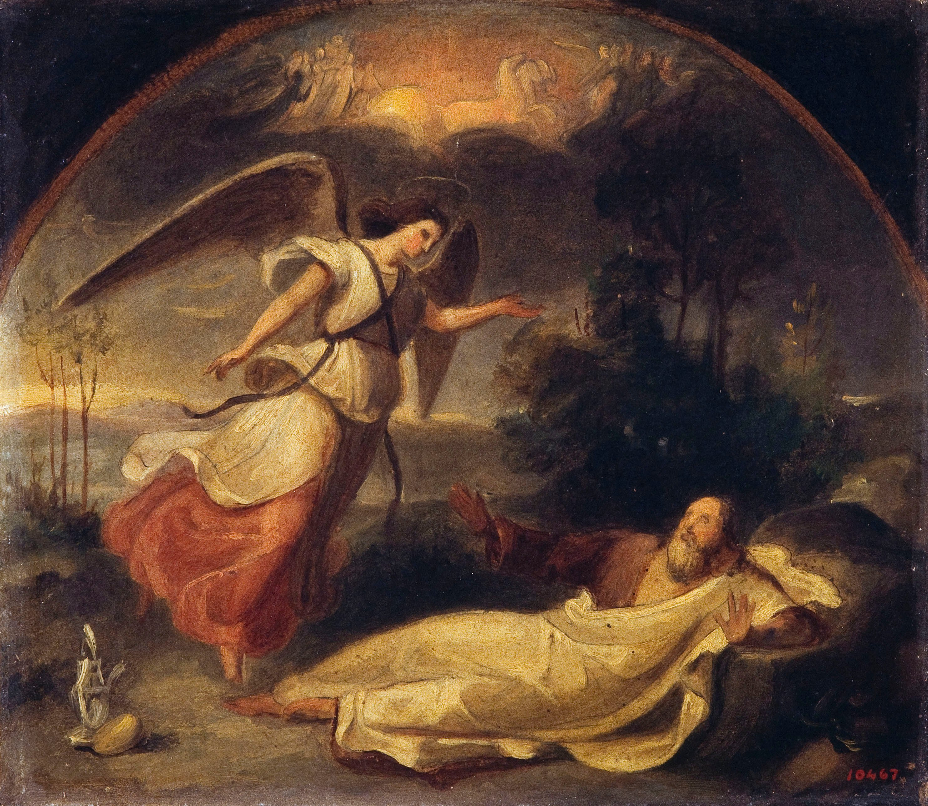 image for: Pelegrí Clavé - El somni del profeta Elies - Cap 1837
