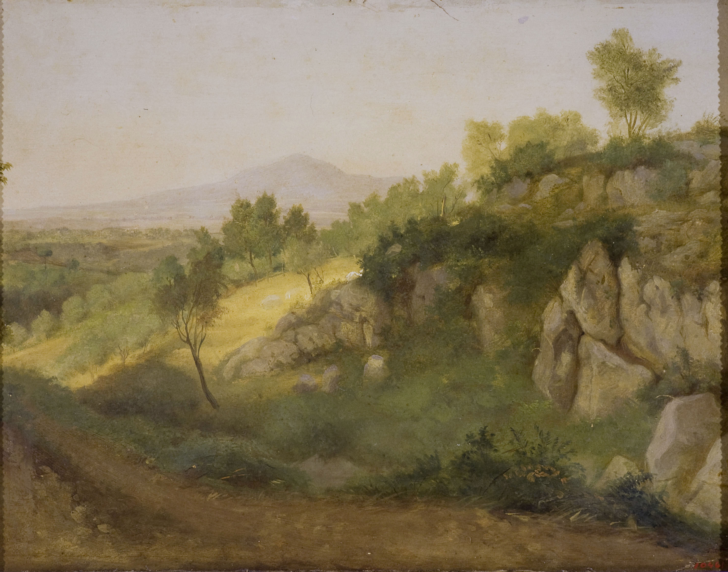 image for: Pelegrí Clavé - Paisatge de muntanya - Cap a 1870-1880