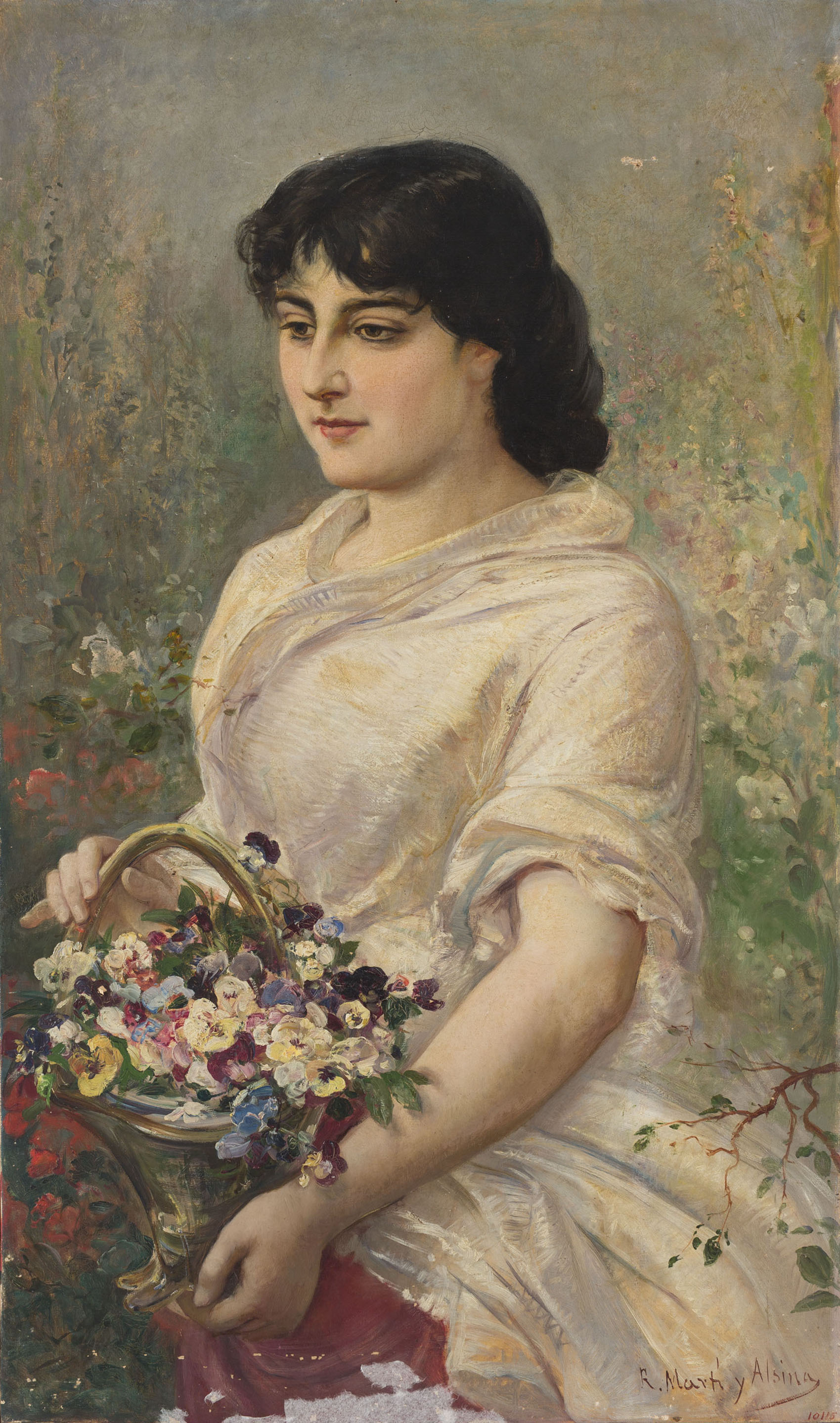 image for: Ramon Martí i Alsina - La dona de les flors - Cap a 1878-1882