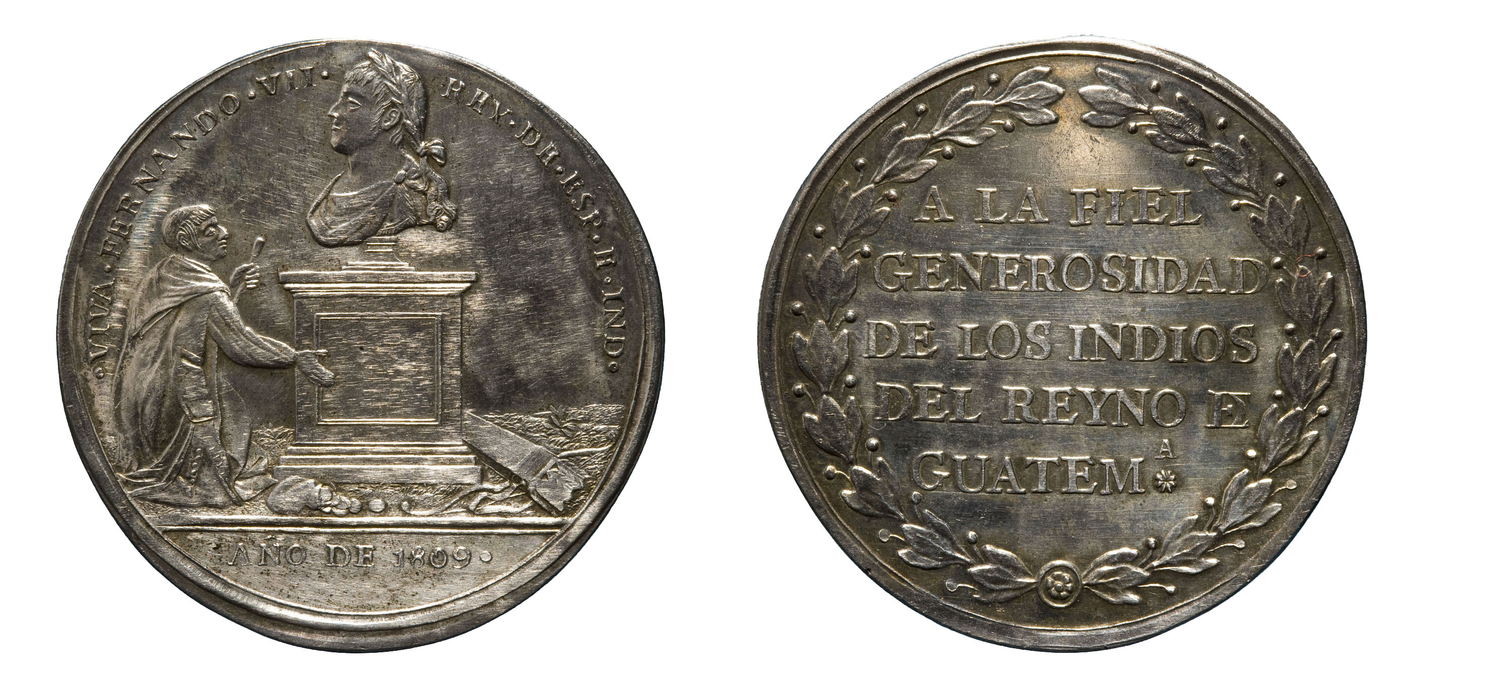 image for: Anònim - Ferran VII, proclamació dels Indis de Guatemala - 1809