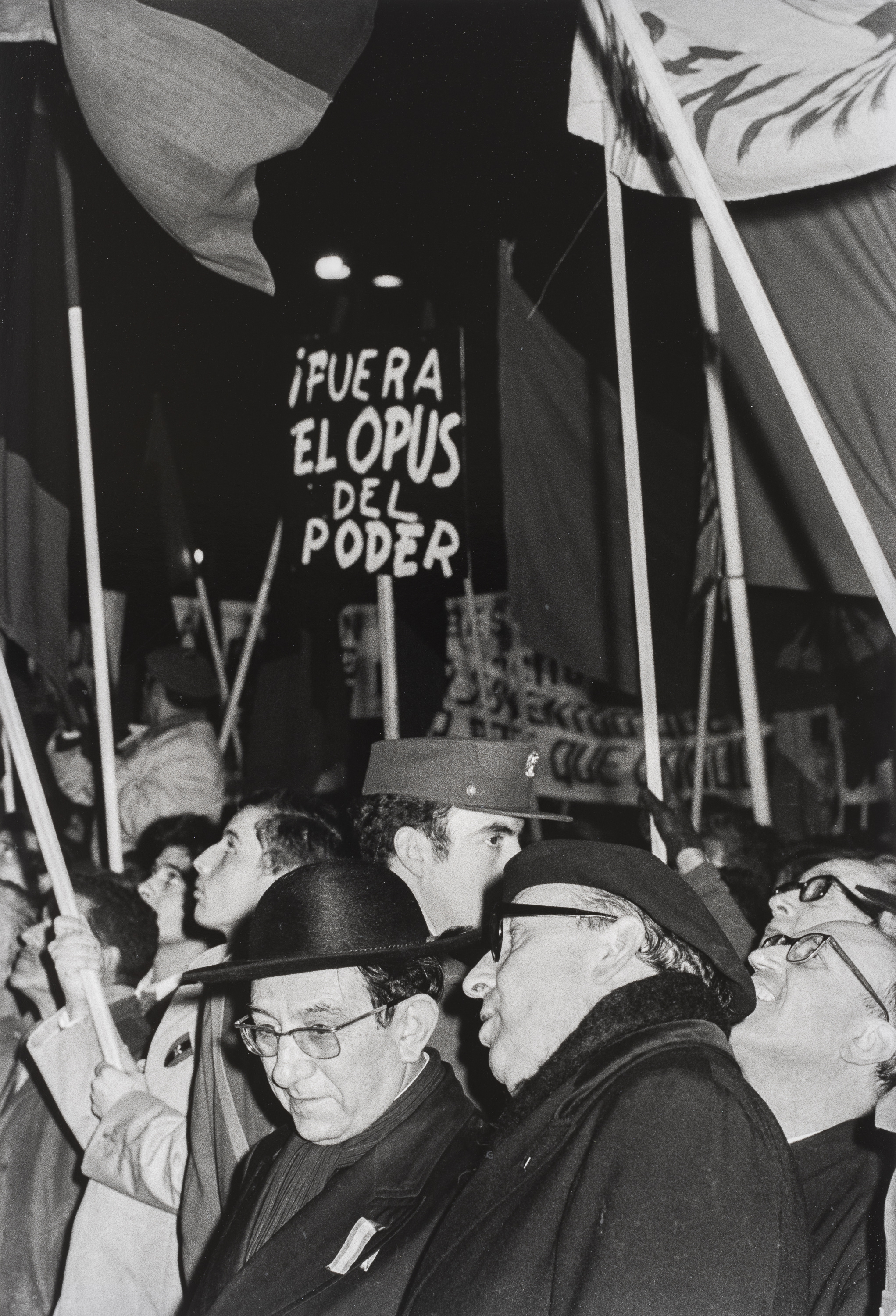 image for: Oriol Maspons - Manifestació - 1970 (tiratge posterior)